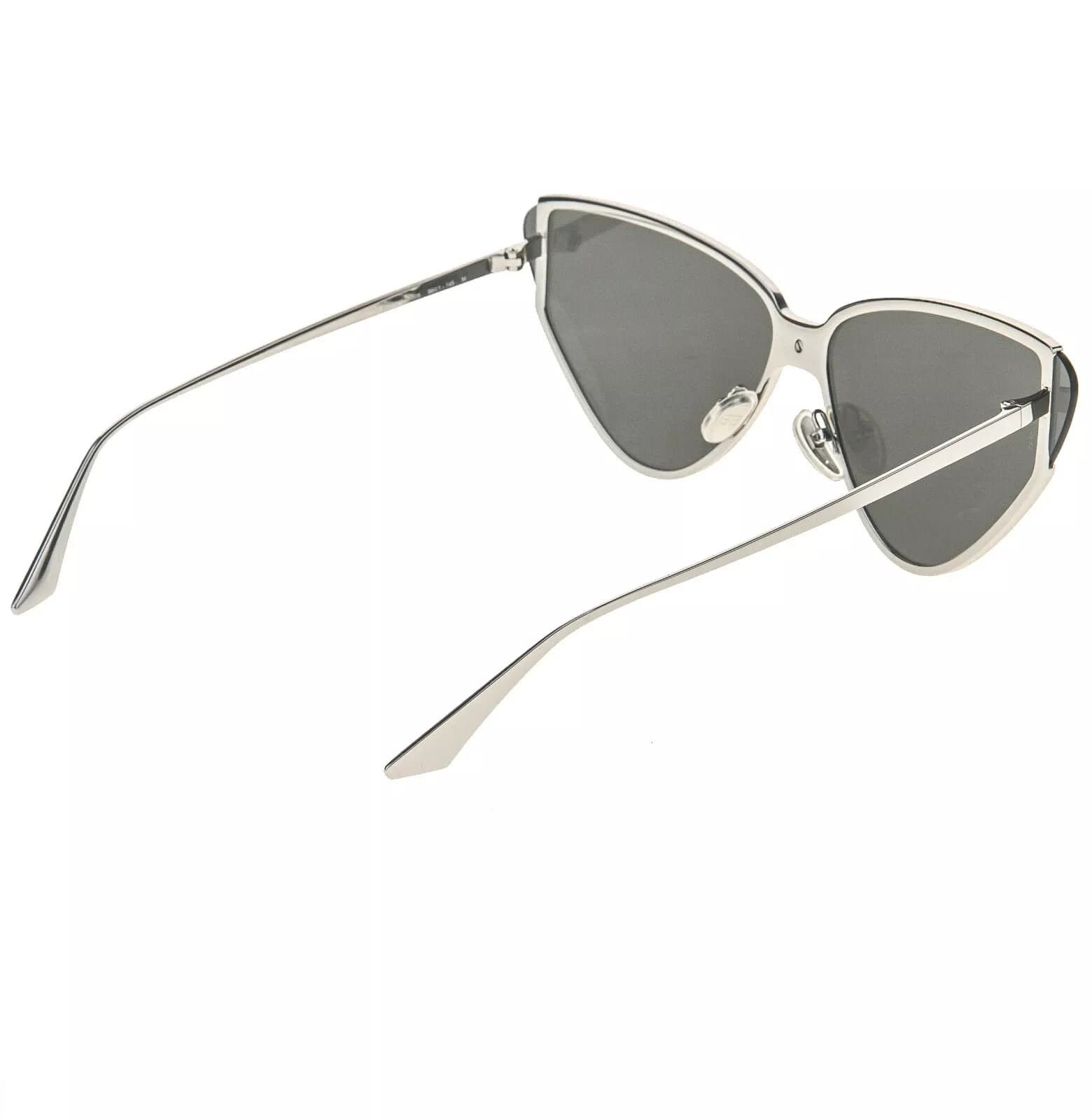 Balenciaga BALENCIAGA SHIELD 2.0 0191 Metal Silver Pale BB0191S 005 Size ONE SIZE - 7 Thumbnail