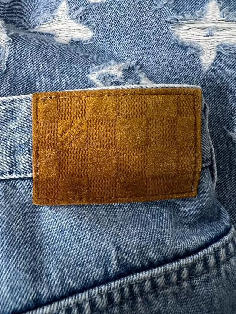 Louis Vuitton Louis Vuitton Distressed Denim Pants-2506 Size US 34 / EU 50 - 3 Thumbnail