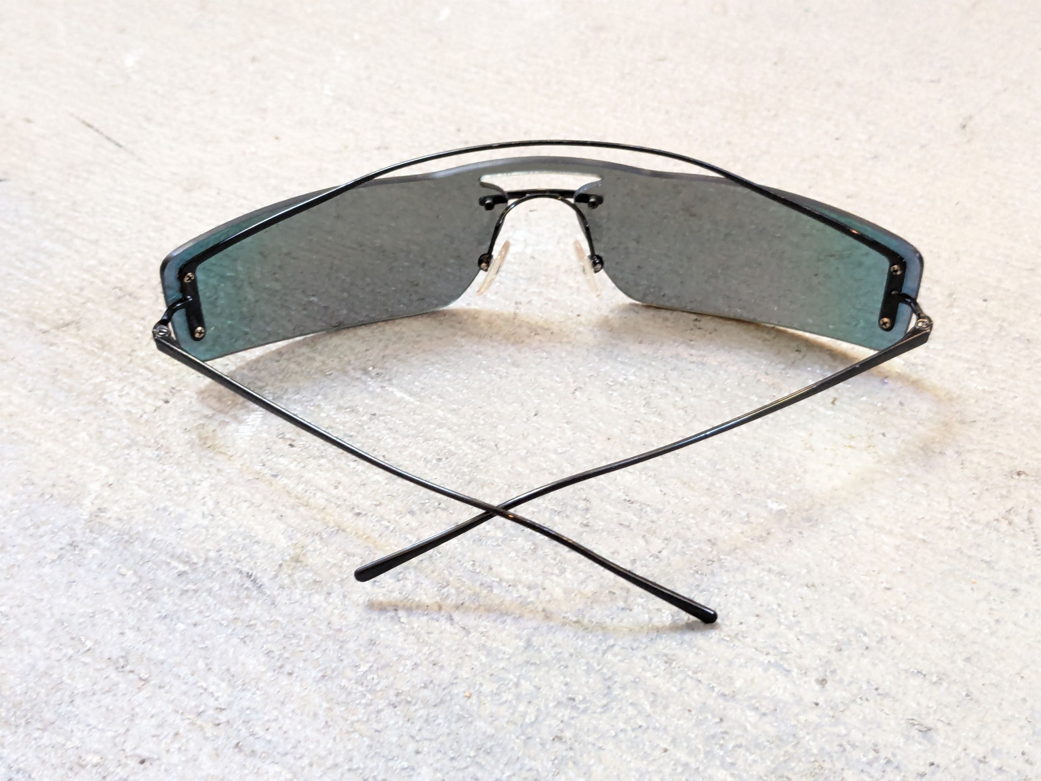 Prada Prada Sunglasses SPR61V Rainbow Mirrored Wire Rimless Size ONE SIZE - 11 Thumbnail