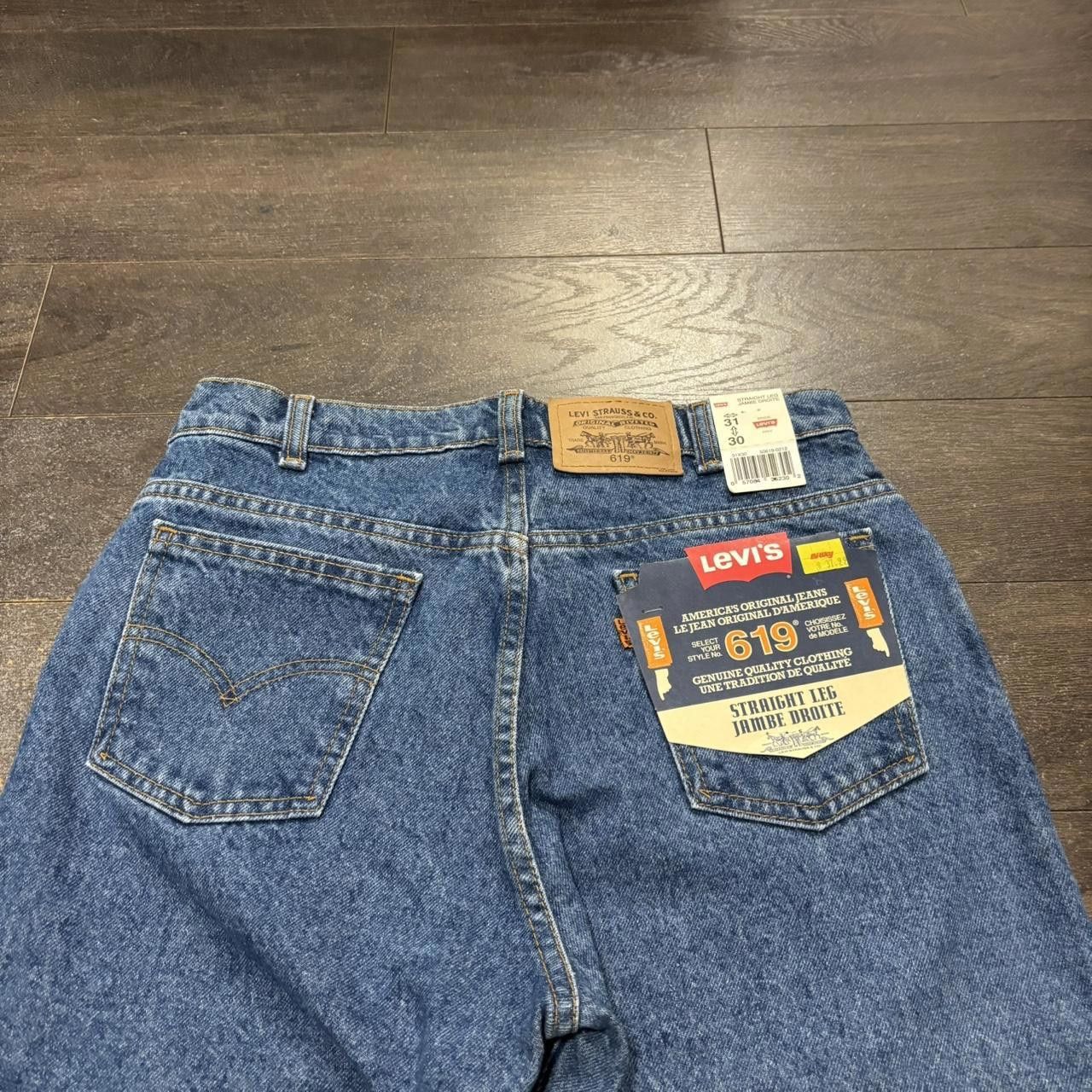 Levi's vintage Deadstock Levi's 619 jeans 90s 31x30 Size US 31 - 4 Thumbnail