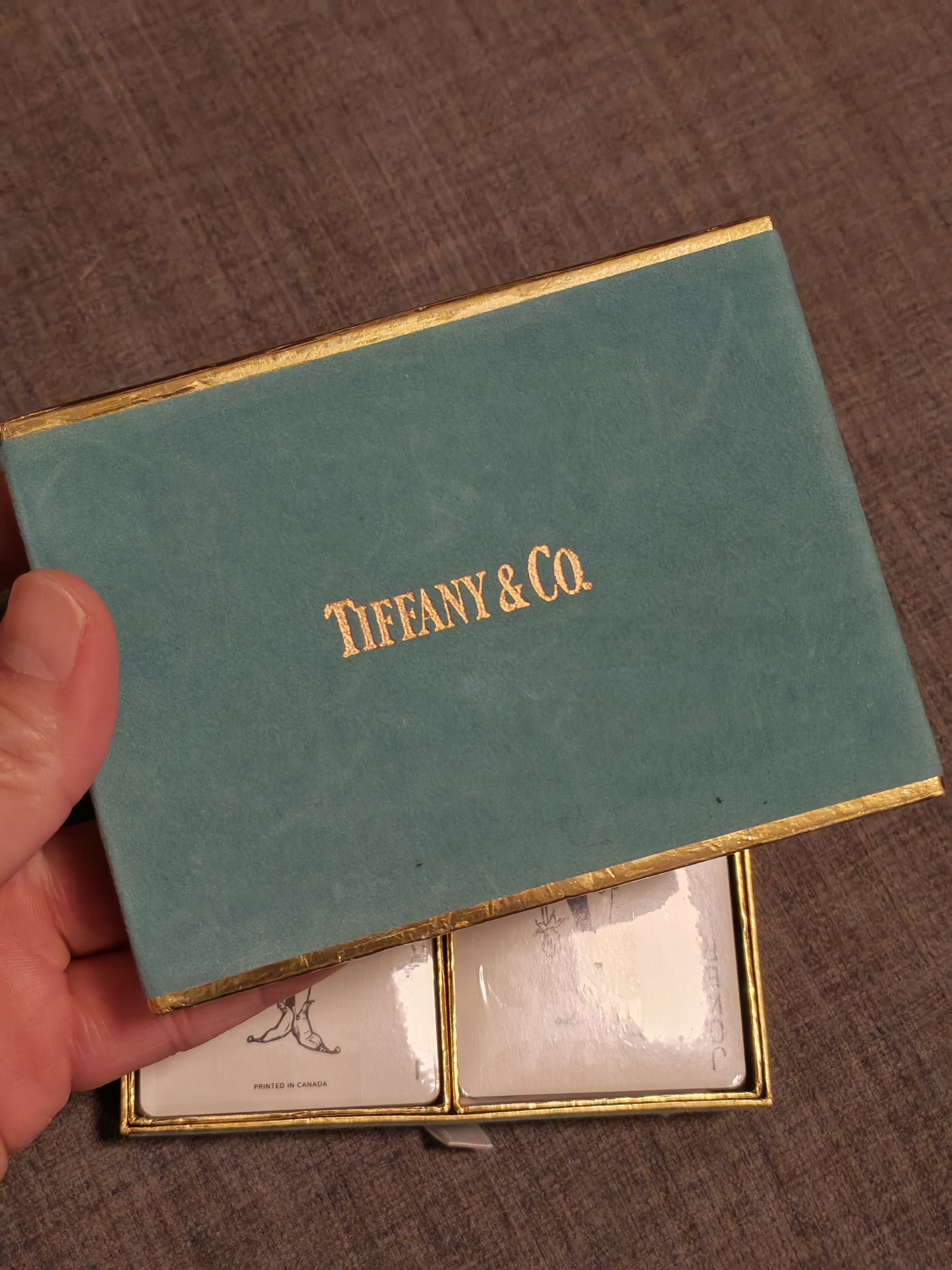 Tiffany & Co. TIFFANY & CO DECK CARD PLAYING CARD PRINTED CANADA Size ONE SIZE - 8 Thumbnail