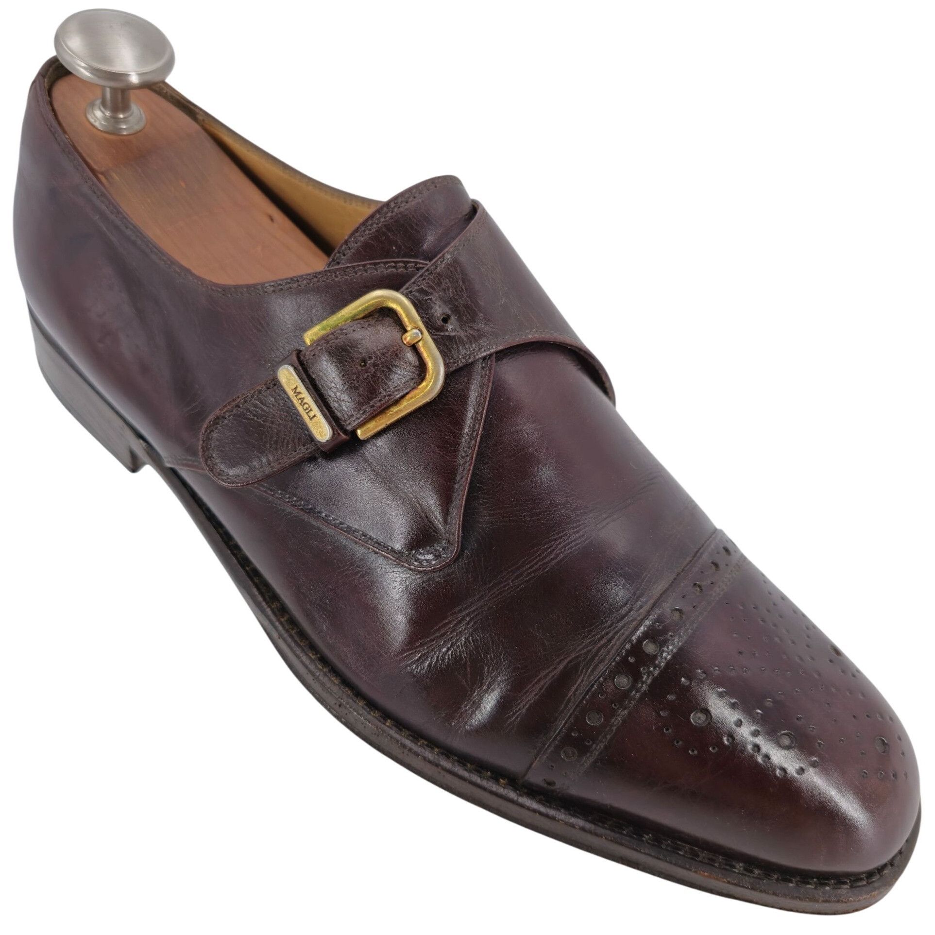 Bruno Magli Italy Gray Leather Double Monk Strap Loafers Men size 11 Dress Shoes Amazon.com: Bruno Magli - Men main image 2