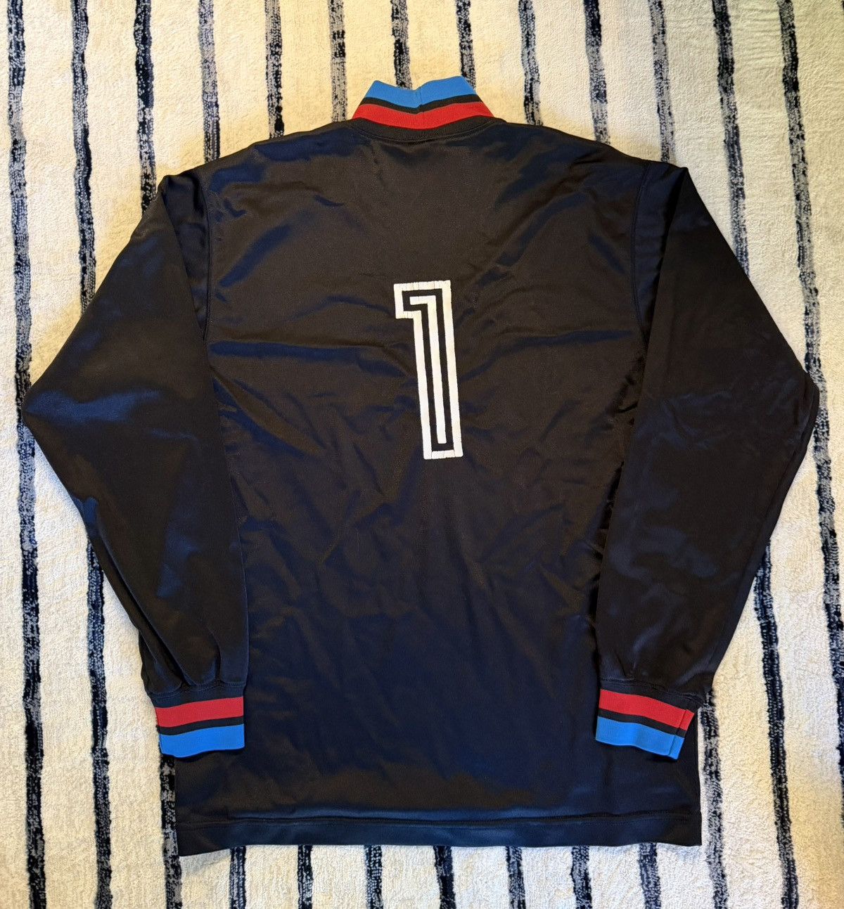 Nike Vintage Nike Goalie Jersye Black Medium USA Size US M / EU 48-50 / 2 - 4 Thumbnail