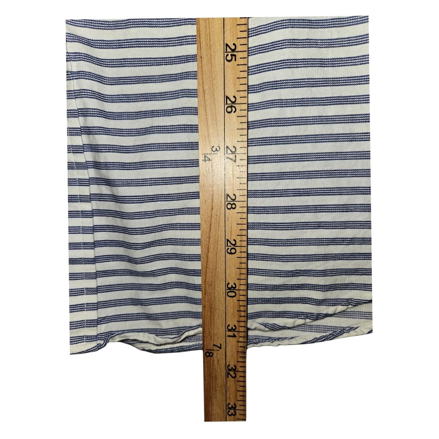 Tommy Hilfiger VINTAGE Tommy Hilfiger Button Up Shirt Mens 34 50 Chest White Striped 90s Retro Classic Casual Business Mens Size US S / EU 44-46 / 1 - 4 Thumbnail