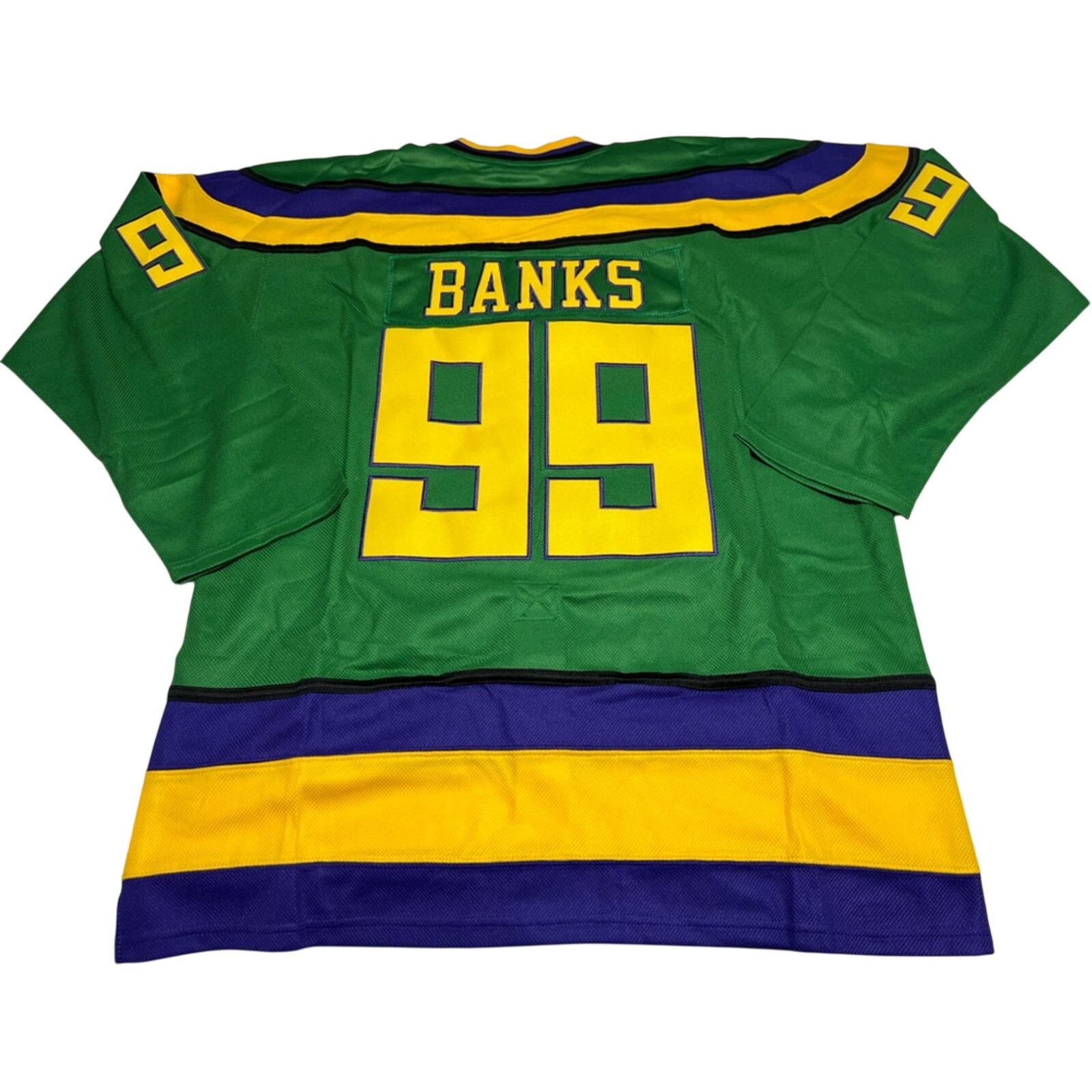 Other BRAND NEW Adam Banks Mighty Ducks Hockey Jersey Fight Strap Size US XXL / EU 58 / 5 - 2 Thumbnail