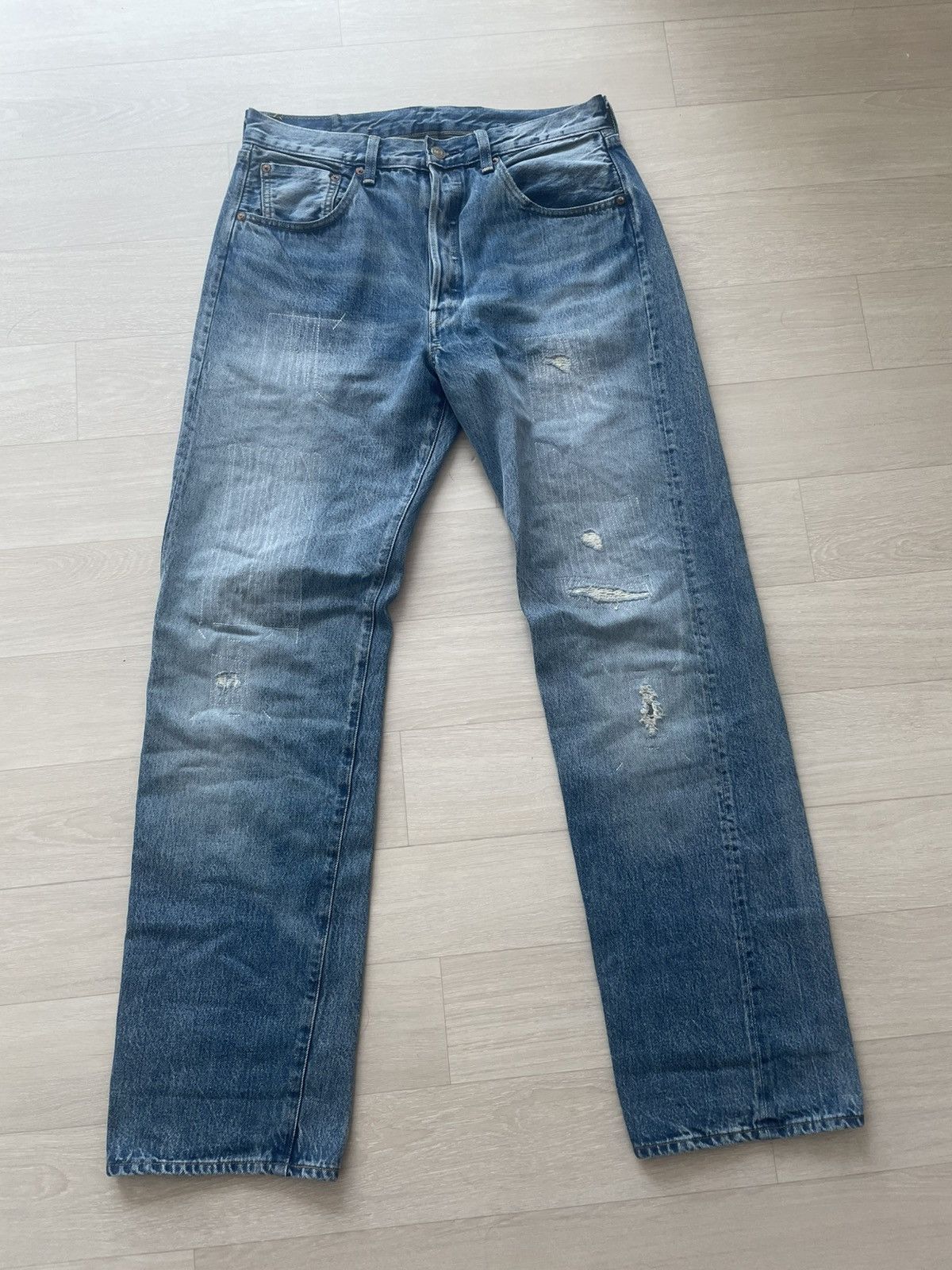 Levi's Levis 501 XX Selvedge Denim Size US 30 / EU 46 - 1 Thumbnail