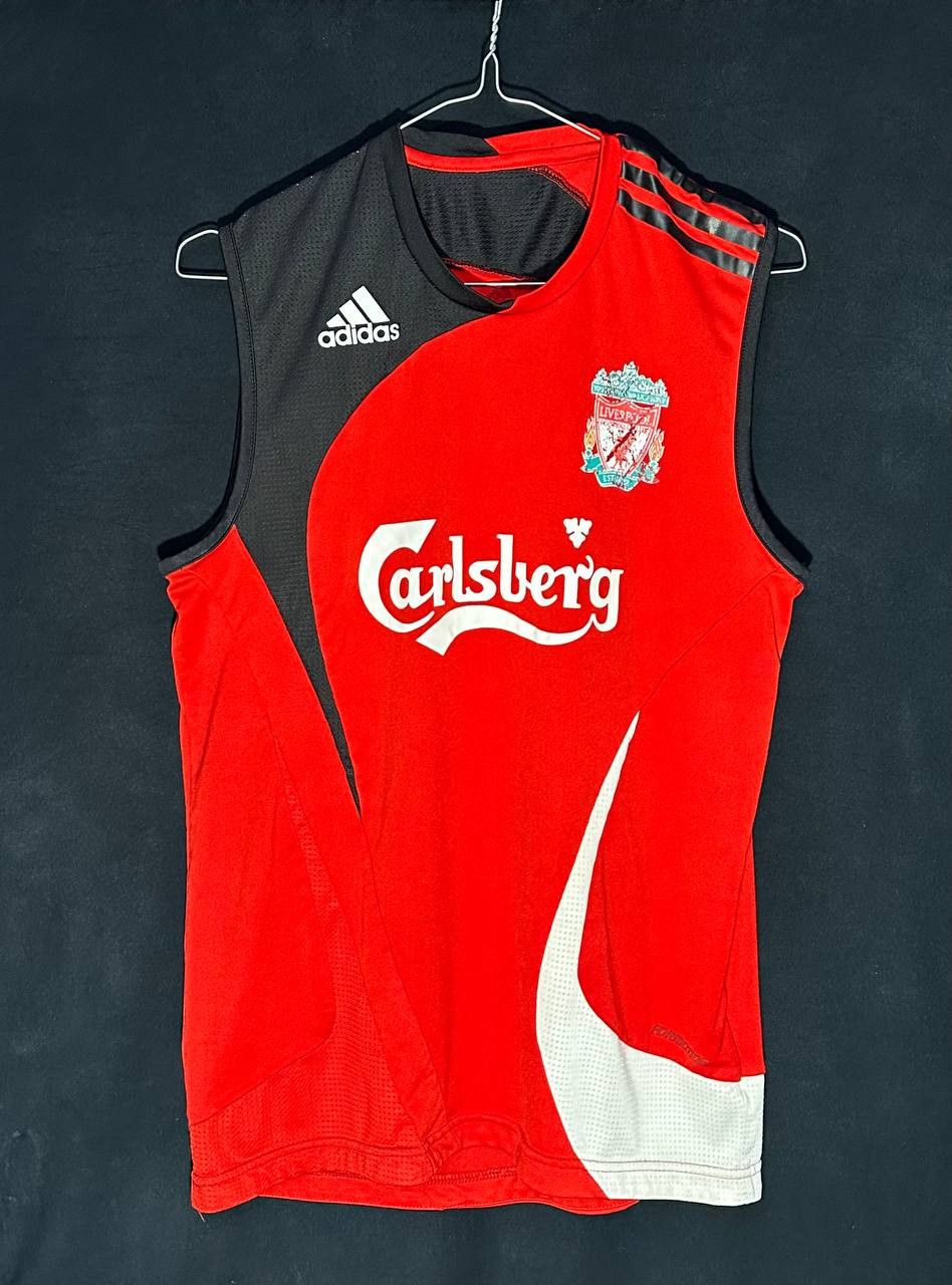 Adidas Adidas Liverpool Formotion 2007 Football Jersey Tank Shirt Size US S / EU 44-46 / 1 - 1 Thumbnail