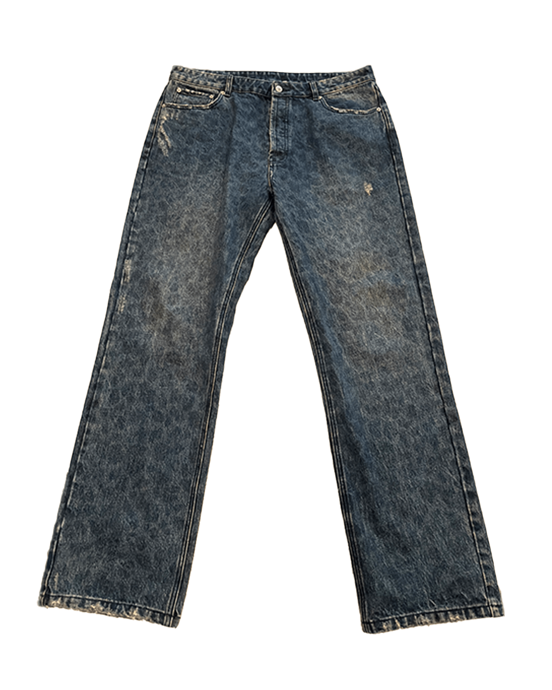 Cole Buxton Cole Buxton Leopard Print Jeans Size US 36 / EU 52 - 2 Thumbnail