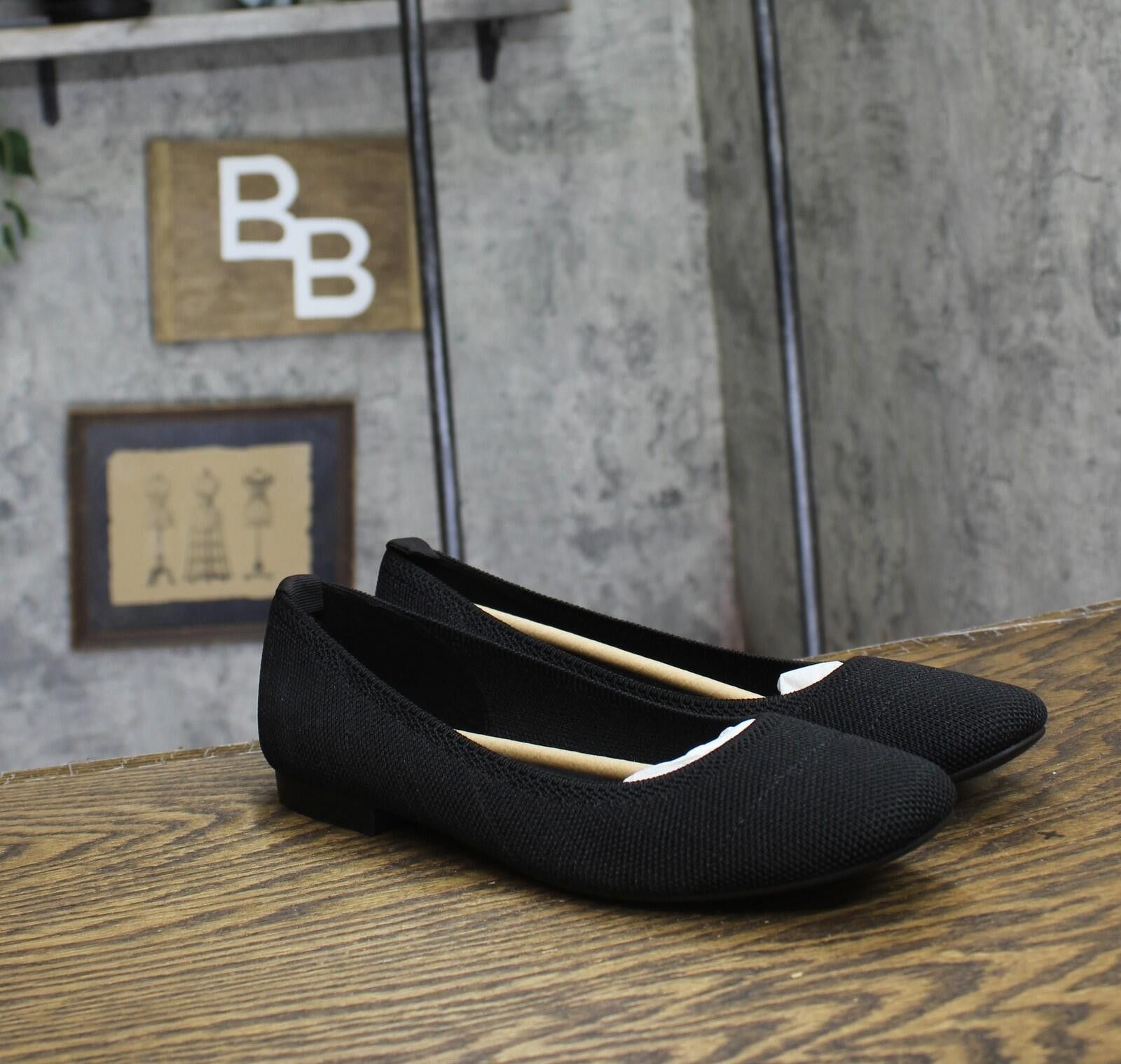 Miansai Nwt Mia Round Toe Ballet Flat Sandals Gs1578607 Black 10m Size US 10 / IT 40 - 1 Thumbnail