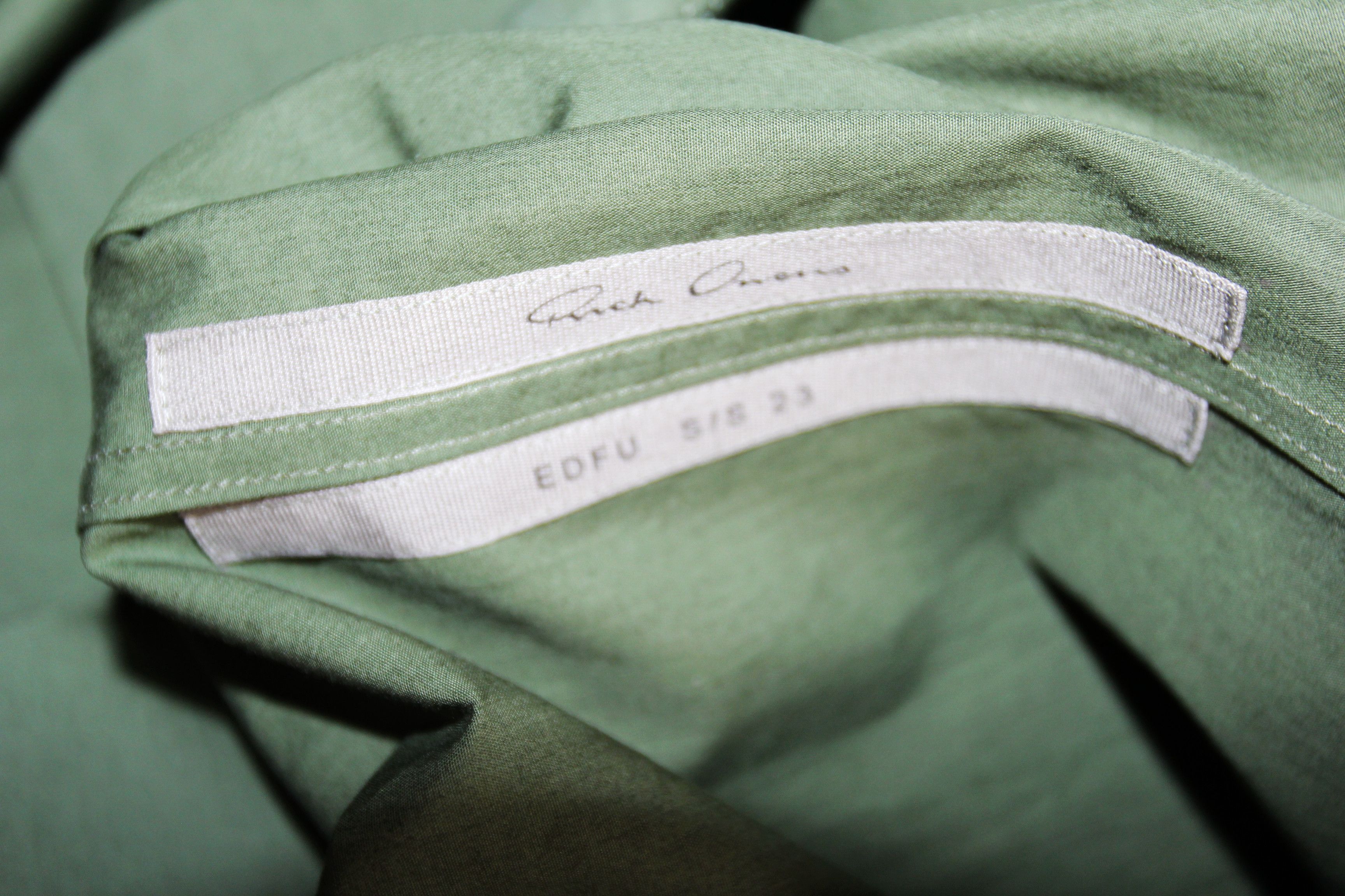 Rick Owens BNWT SS23 RICK OWENS "EDFU" MAGNUM TOMMY SHIRT 50 Size US M / EU 48-50 / 2 - 9 Thumbnail