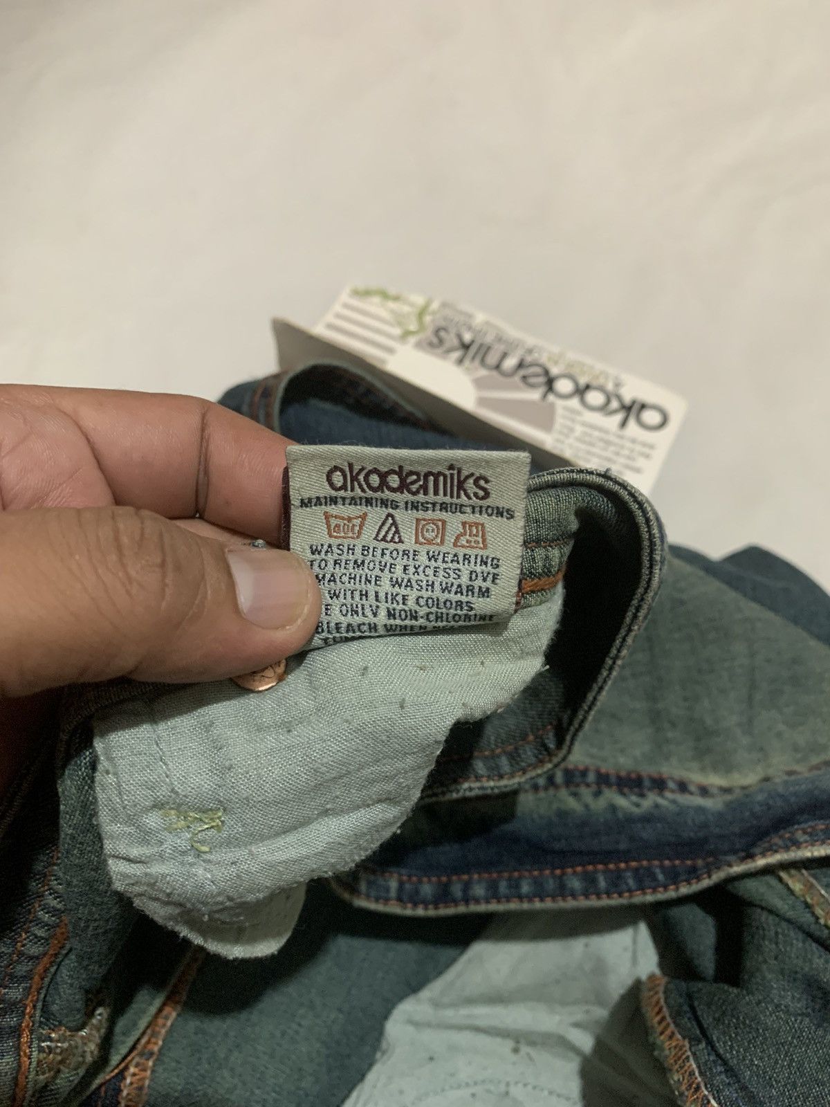 Akademiks Vintage Akademiks Multi Pocket Embroidered Baggy Y2K Jeans Size US 42 / EU 58 - 24 Thumbnail
