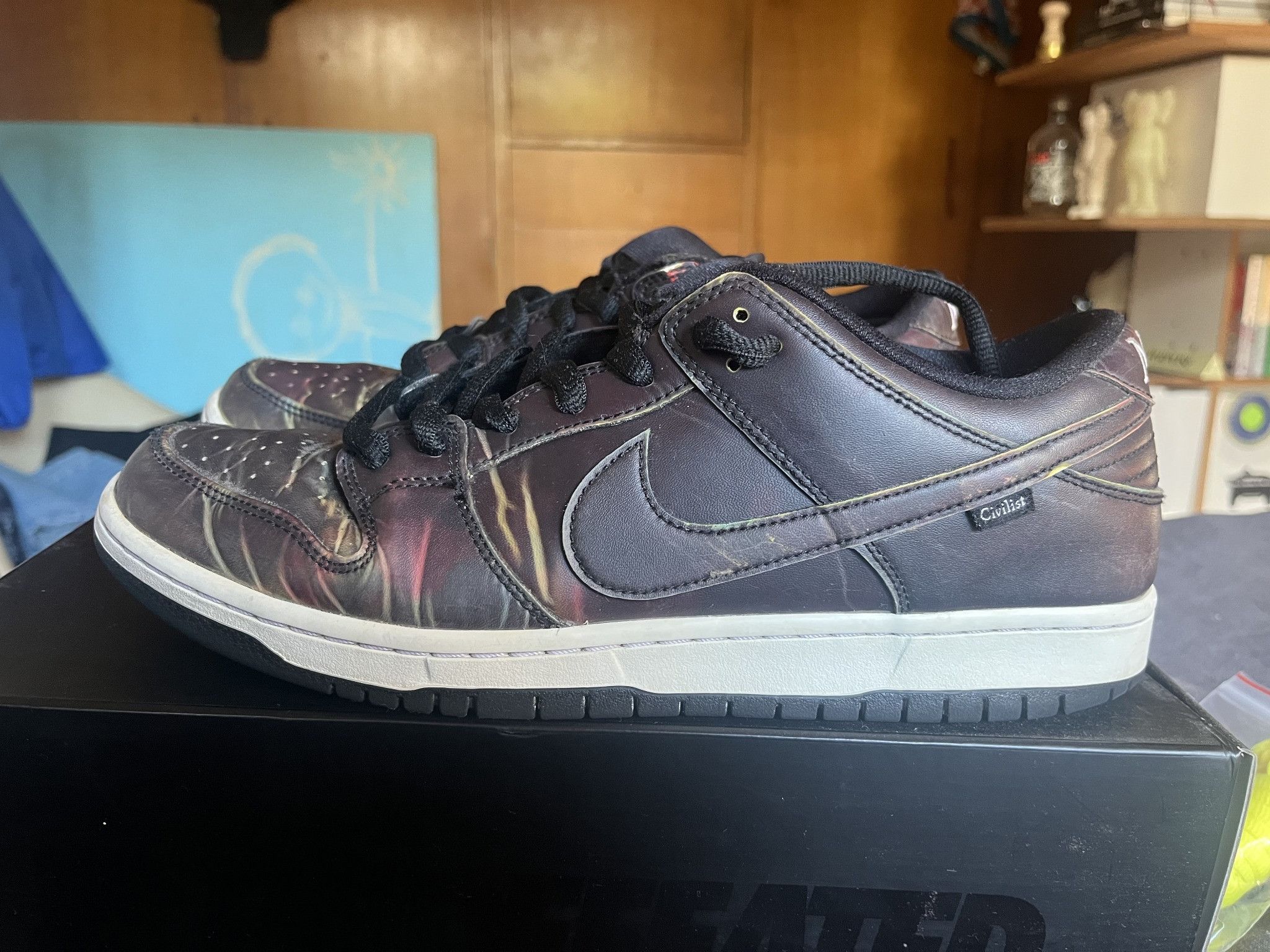 Nike Nike SB Dunk Low Pro 'Civilist' Size US 10.5 / EU 43-44 - 6 Thumbnail