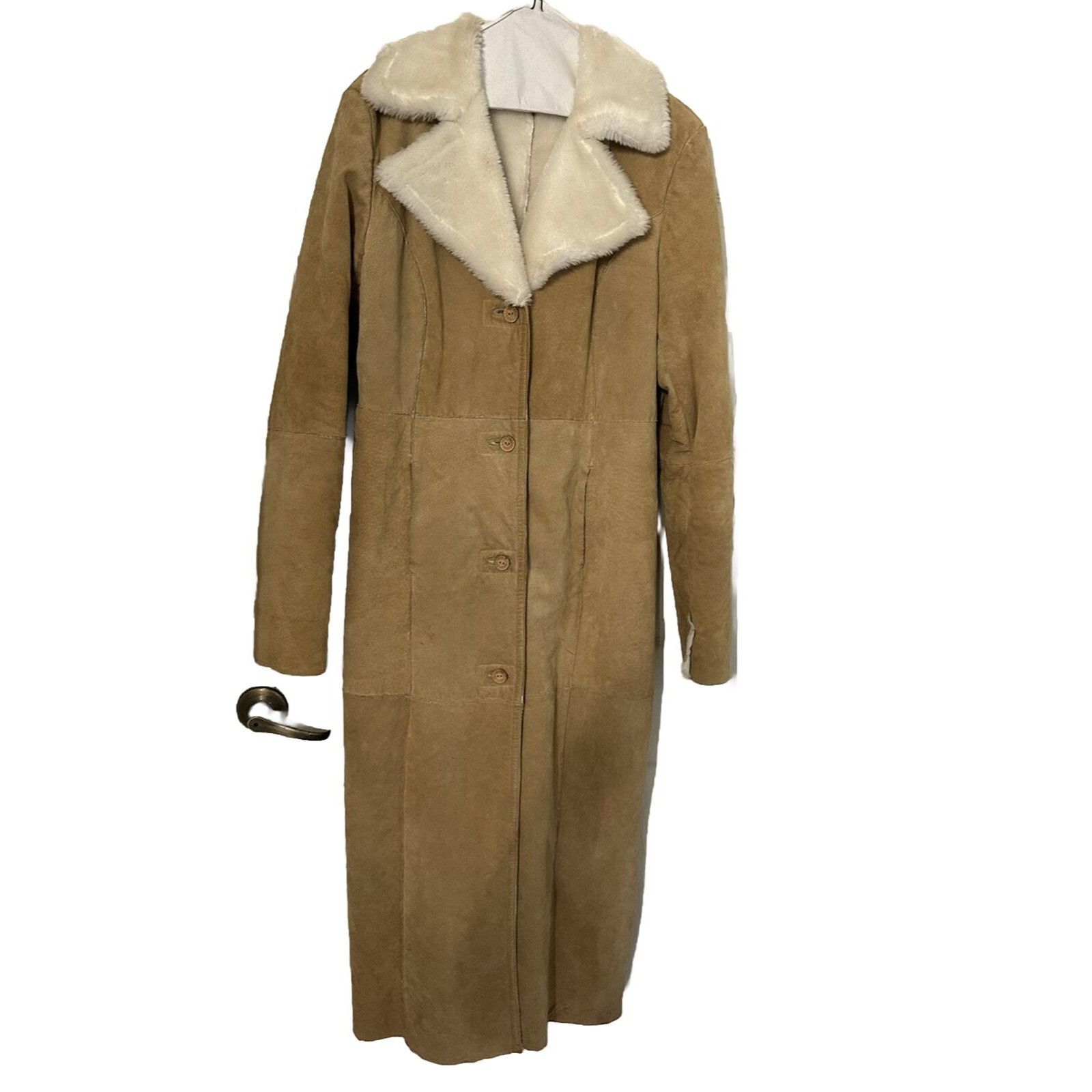 Boston Proper Vtg Penny Lane Y2K Leather Boston Proper Faux Sherpa Womans Size M / US 6-8 / IT 42-44 - 1 Thumbnail