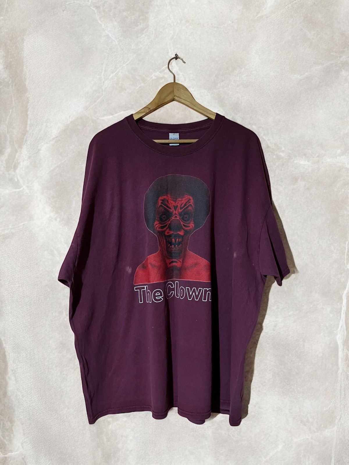 Band Tees × Vintage THE CLOWN HORROR MOVIE VINTAGE TEE T SHIRT y2k heavy cotton Size US XL / EU 56 / 4 - 1 Thumbnail