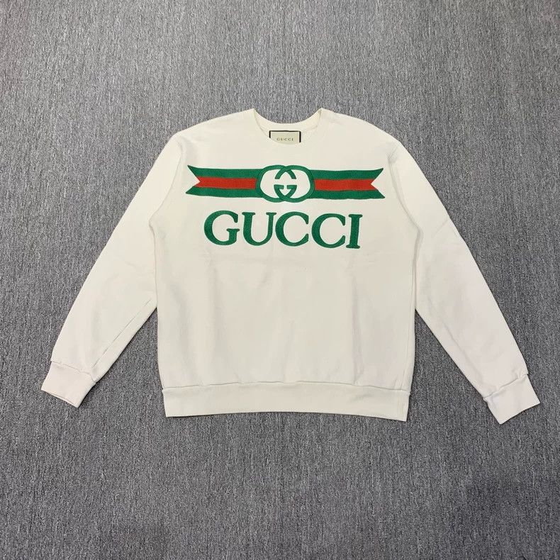 Gucci Gucci Beige double G sweatshirt 2503-Nextarrow Size US S / EU 44-46 / 1 - 1 Thumbnail