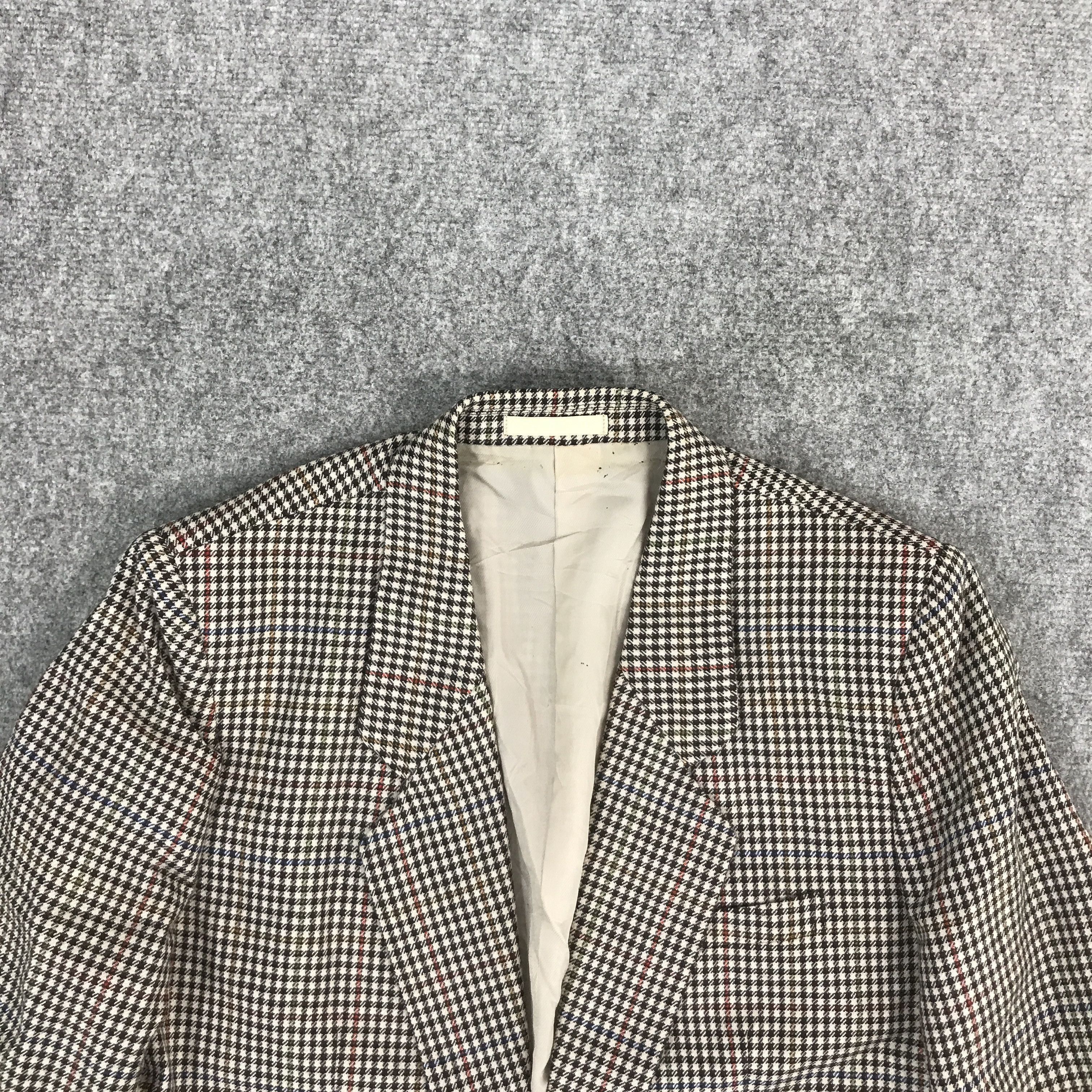 Burberry × Japanese Brand × Vintage BURBERRYS FLANNEL BLAZER JACKET Size US M / EU 48-50 / 2 - 3 Thumbnail