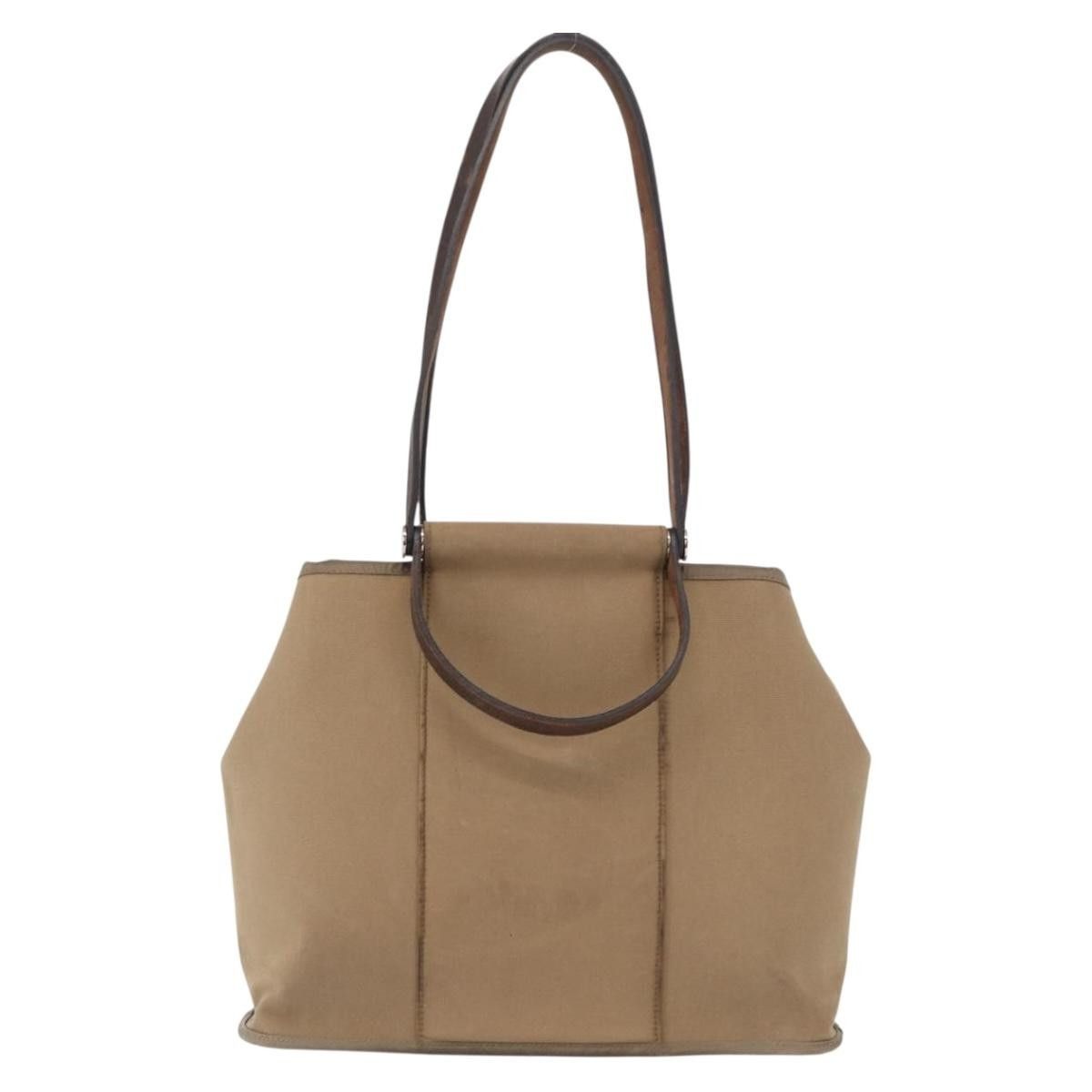 Hermes Hermes Cabag Elan Toile and Leather Size ONE SIZE - 1 Thumbnail