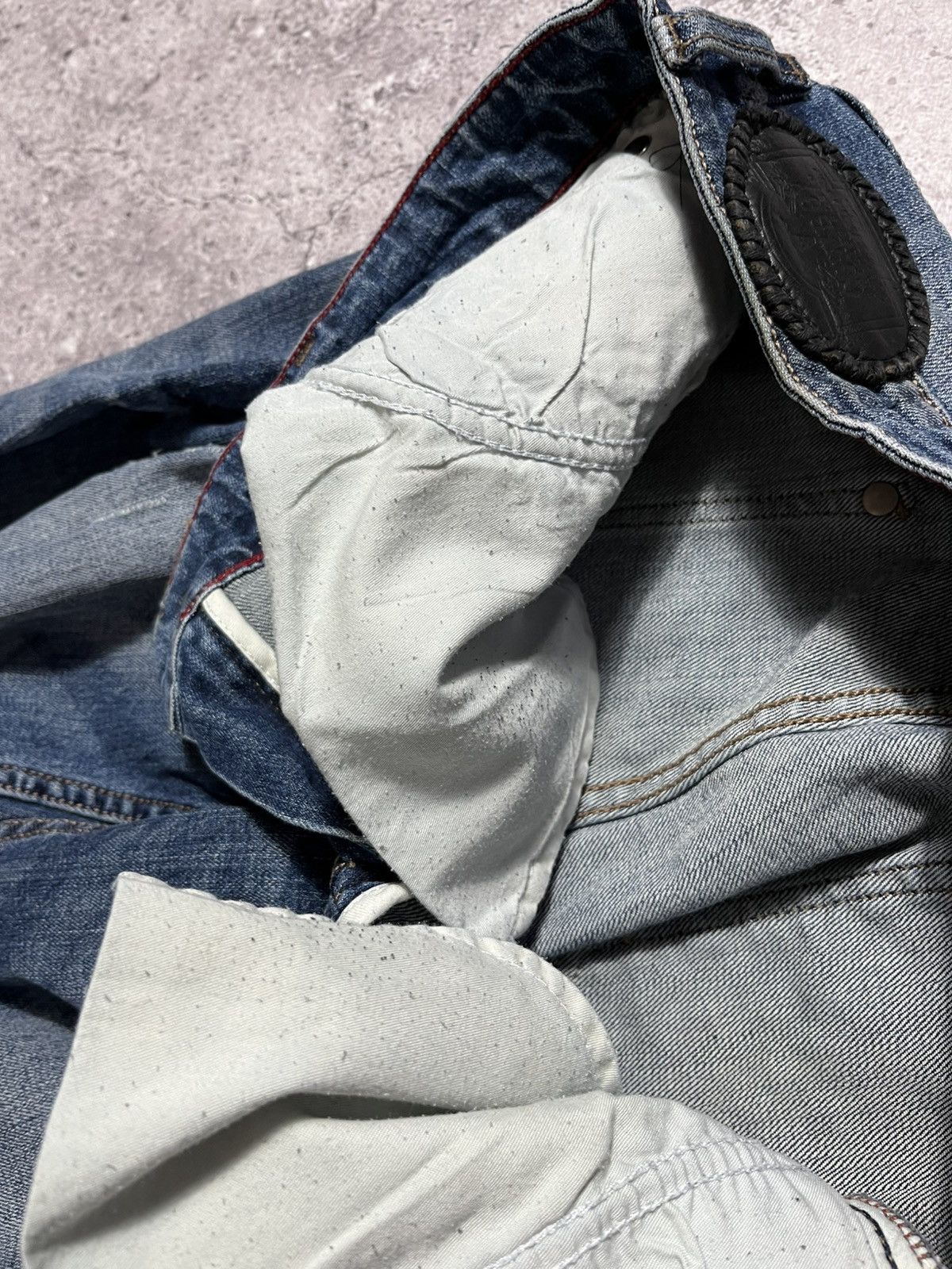 Philipp Plein Philipp Plein Cowboy ILLegal Fight Club Straight Cut Jeans Size US 32 / EU 48 - 18 Thumbnail