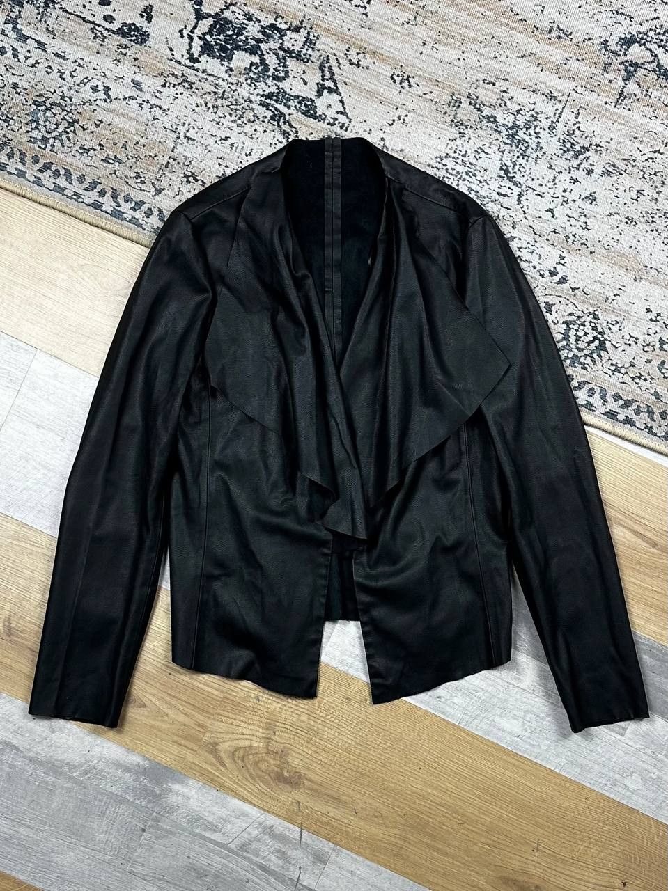 Vintage VINTAGE CROPPED ARCHIVE MOTO BIKER BLAZER LEATHER JACKET Size US S / EU 44-46 / 1 - 1 Thumbnail