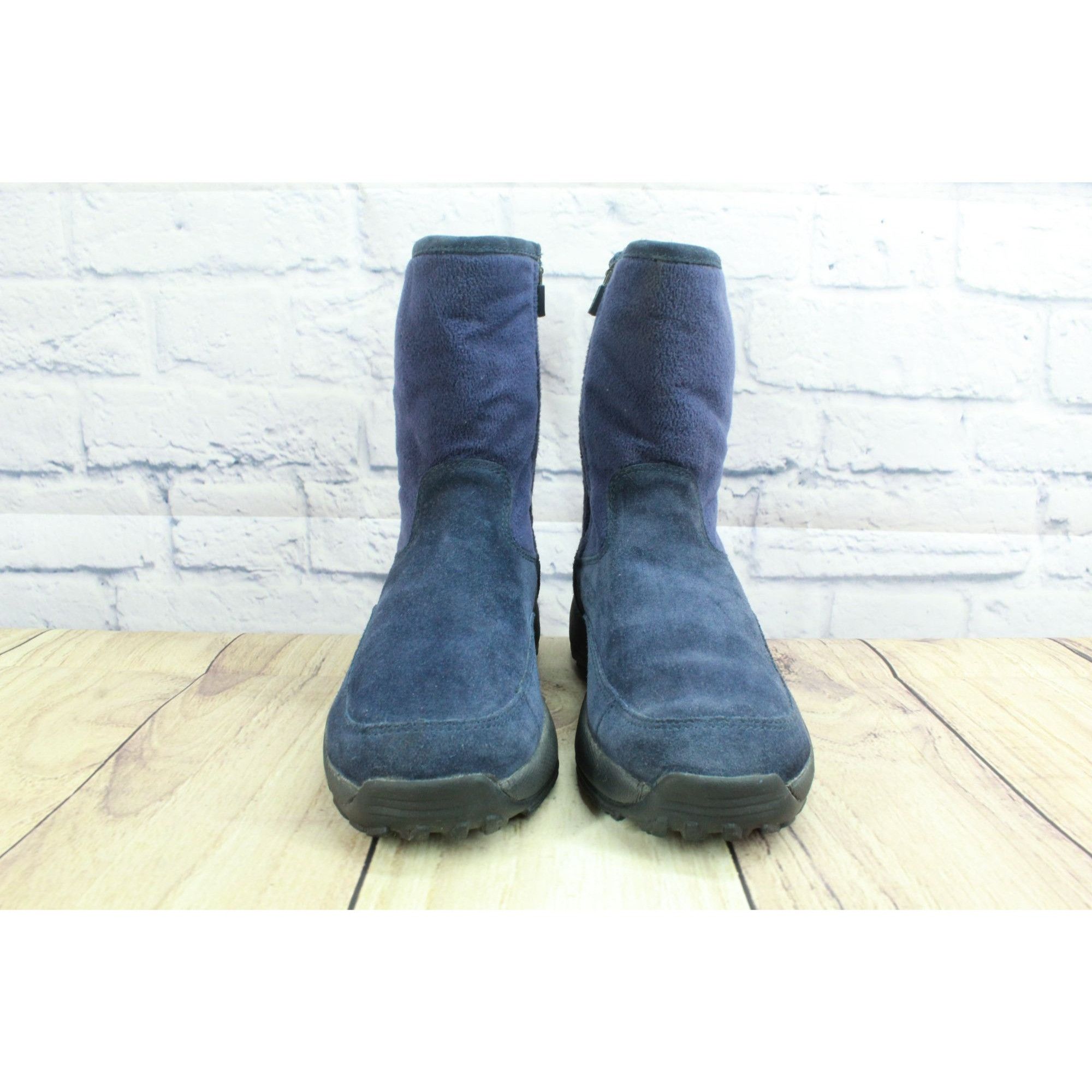 L.L. Bean LL Bean Fleece Lined Side Zip Winter Boots Size US 6.5 / IT 36.5 - 4 Thumbnail