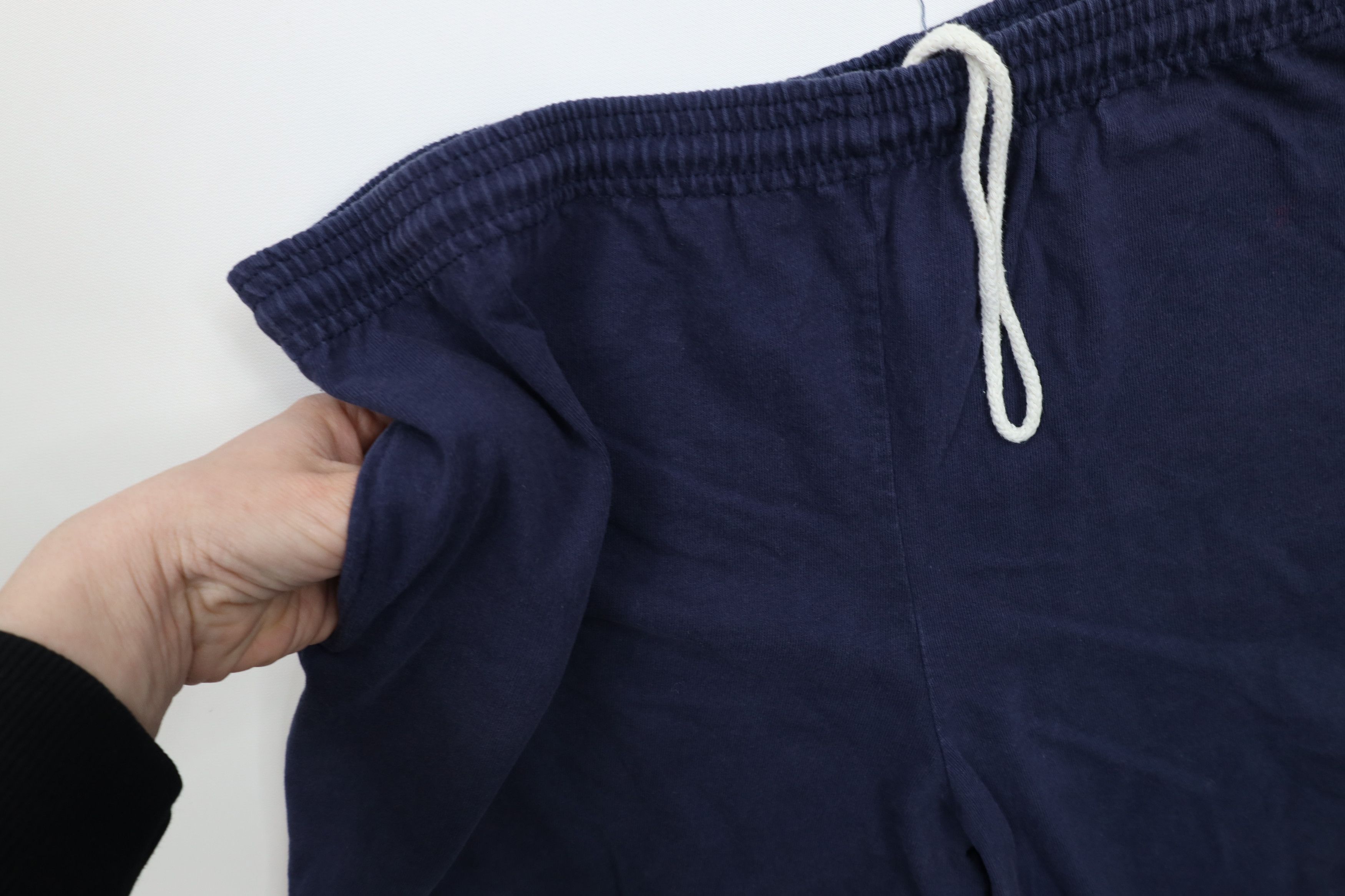 Russell Athletic × Vintage Vintage 90s Russell Athletic Above Knee Shorts Blue Cotton Size US 32 / EU 48 - 8 Thumbnail