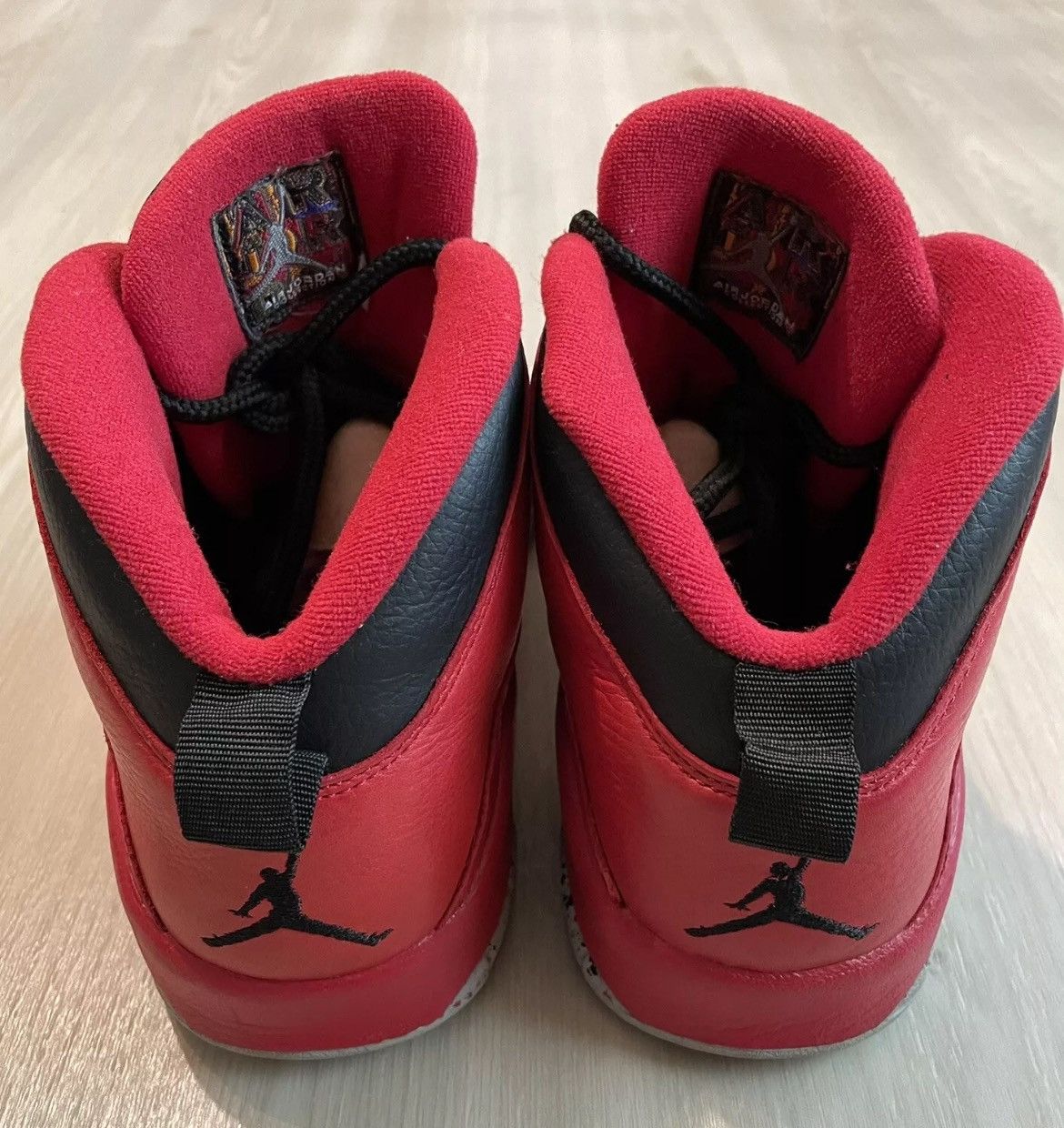 Jordan Brand × Nike NIKE AIR JORDAN 10 RETRO 30TH GYM RED SZ 9.5 Size US 9.5 / EU 42-43 - 7 Thumbnail