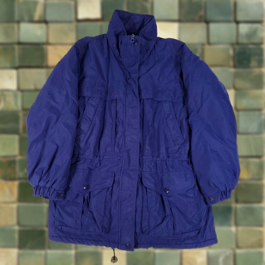 Vintage VTG Columbia Purple Ski Snow Parka Jacket Womens XL 90s Parka Mens? Size XL / US 12-14 / IT 48-50 - 1 Thumbnail