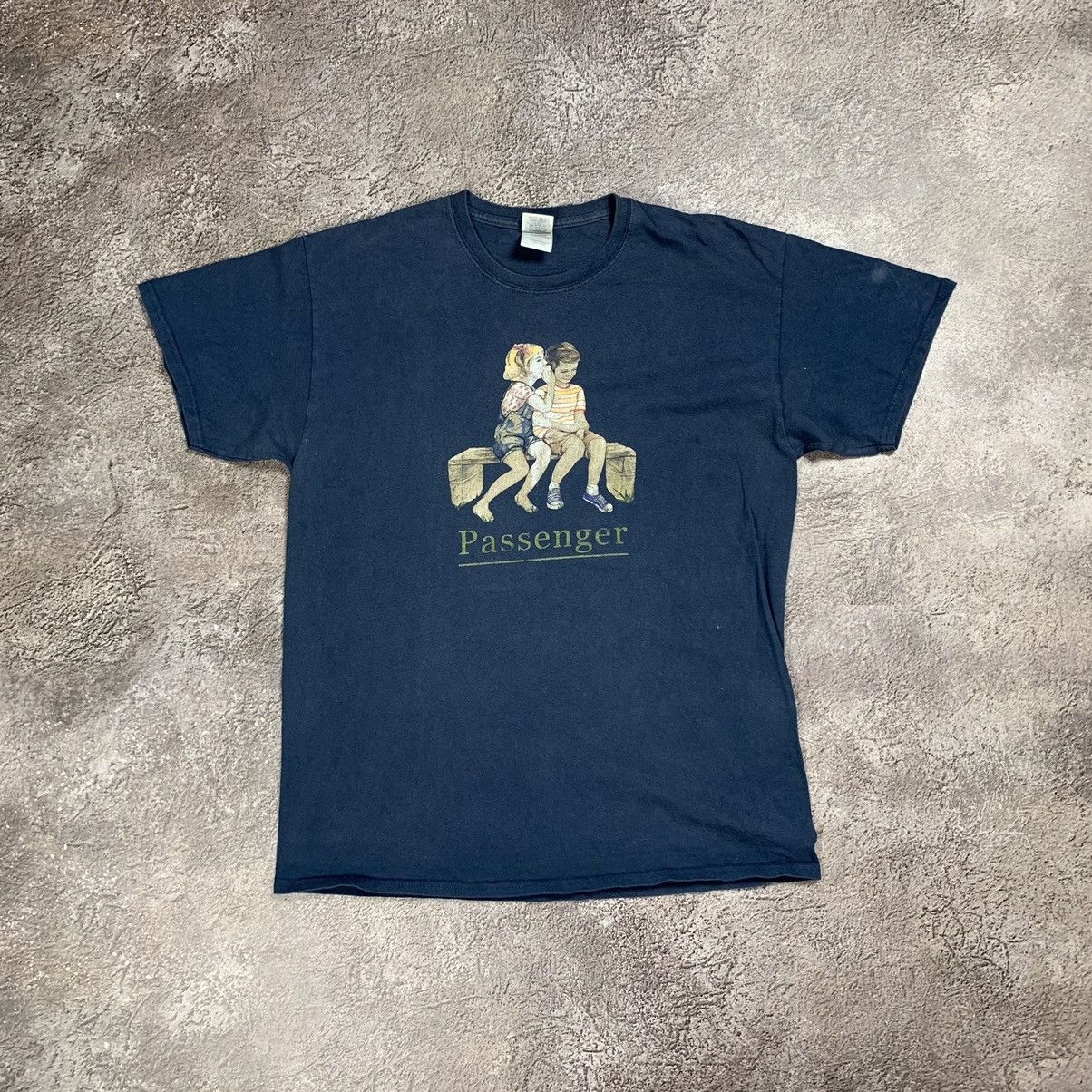 Vintage Vintage 90s Passenger Graphic Tee Sun Faded Streetwear L Size US L / EU 52-54 / 3 - 1 Thumbnail
