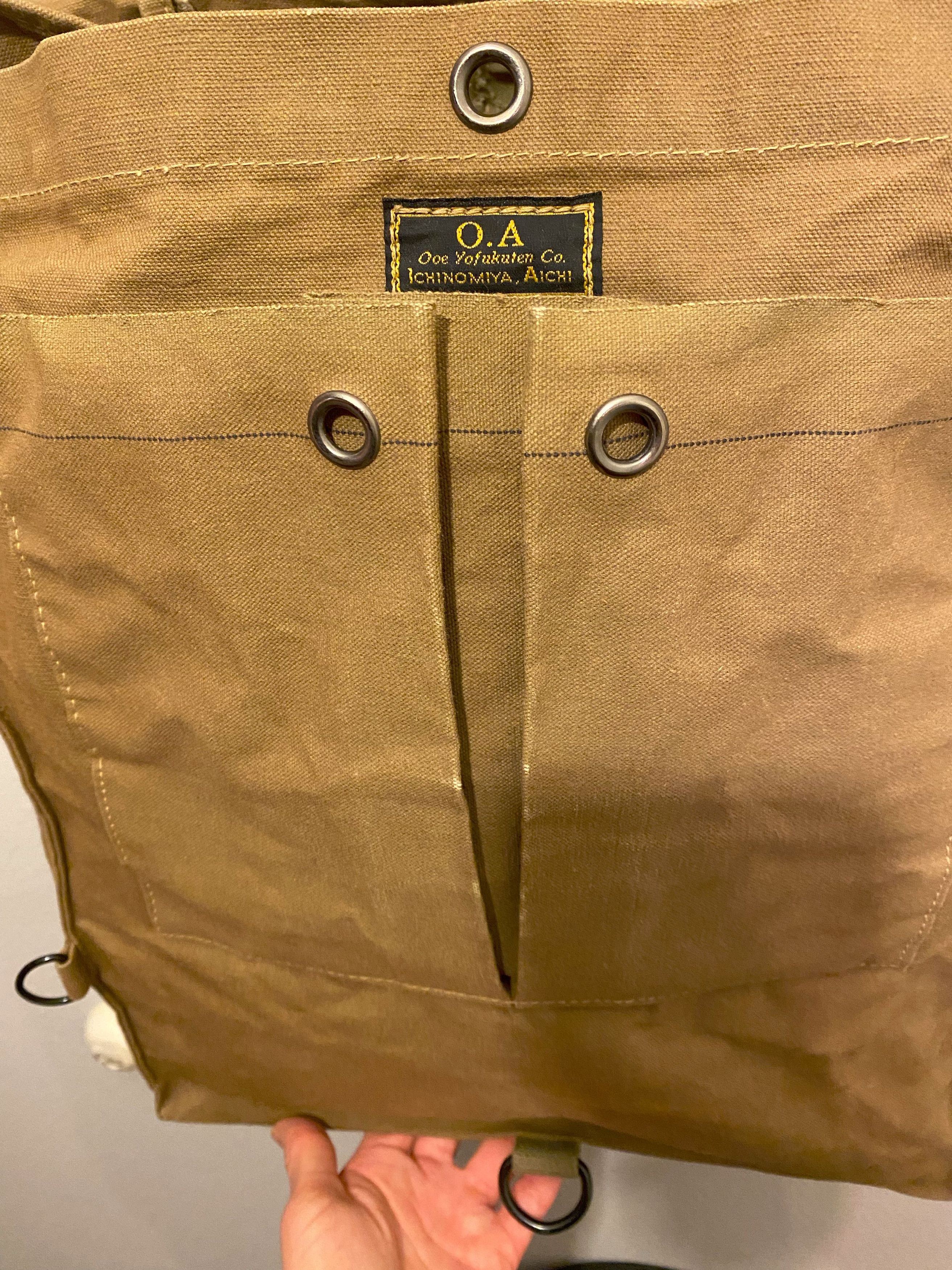 Ooe Yofukuten “O.A Boy’s Pack” - Army Duck