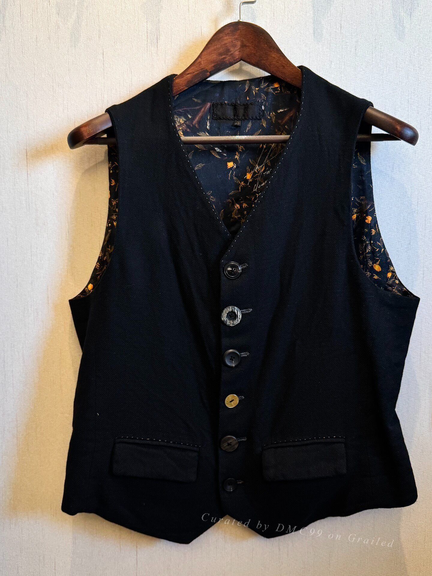 EX1/1 GEOFFREY B. SMALL／handmade gilet Men's Geoffrey B. Small Outerwear | Grailed