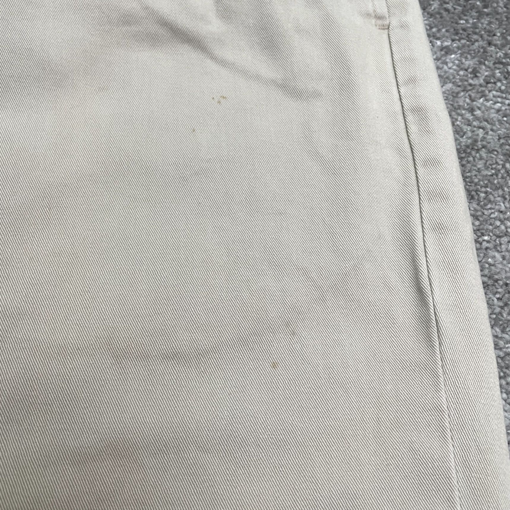 Vintage L.L. Bean Classic Fit Khaki Pants Mens 36x29 Beige Straight Leg 90s Y2K Size US 36 / EU 52 - 5 Thumbnail