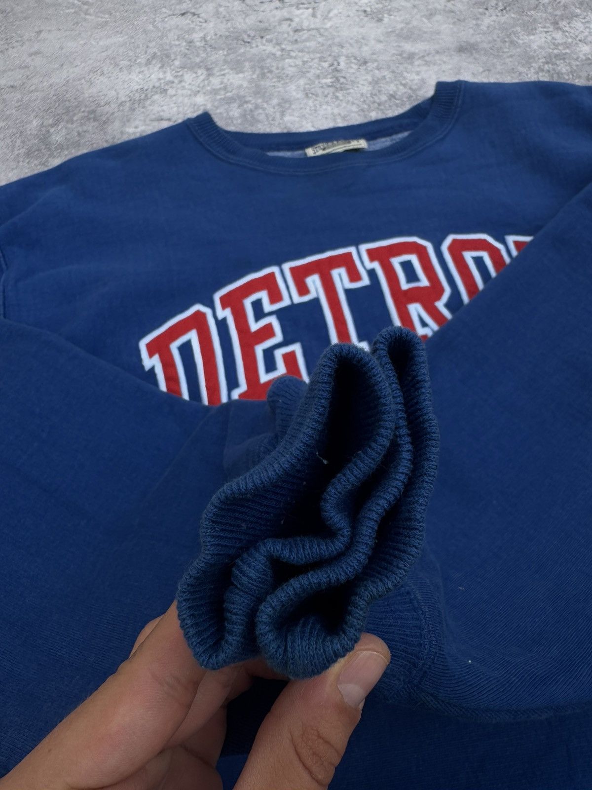 Steve And Barrys × Vintage Steve&Barrys & Detroit Men’s Vintage Sweatshirt Size US L / EU 52-54 / 3 - 5 Thumbnail