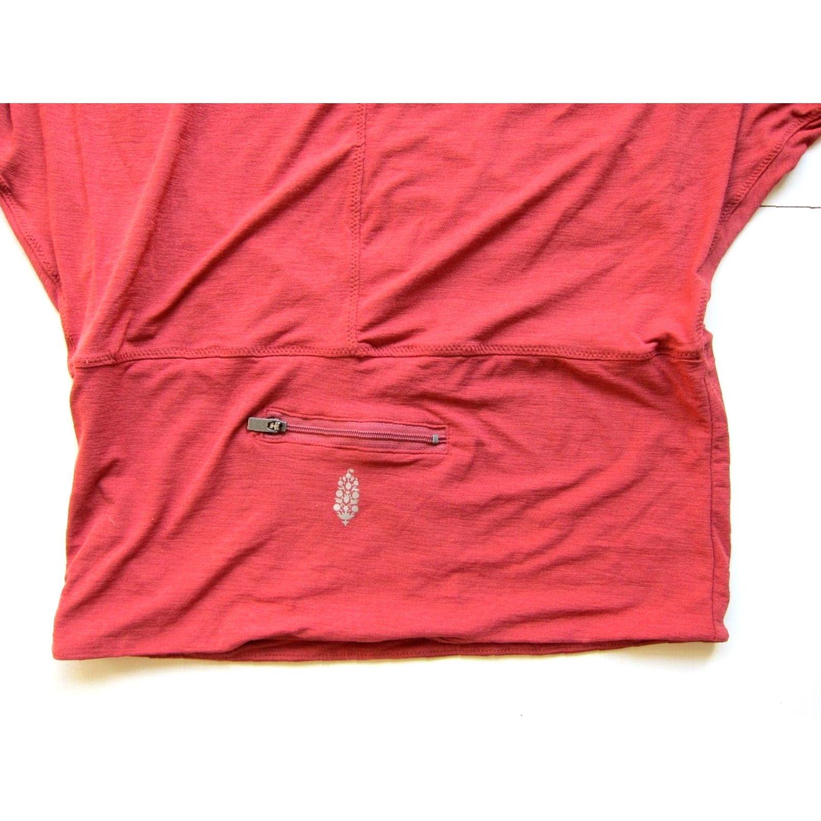 Free People Free People Movement Stretch Coral Pink Long Sleeve Tunic Blouse M Size M / US 6-8 / IT 42-44 - 4 Thumbnail
