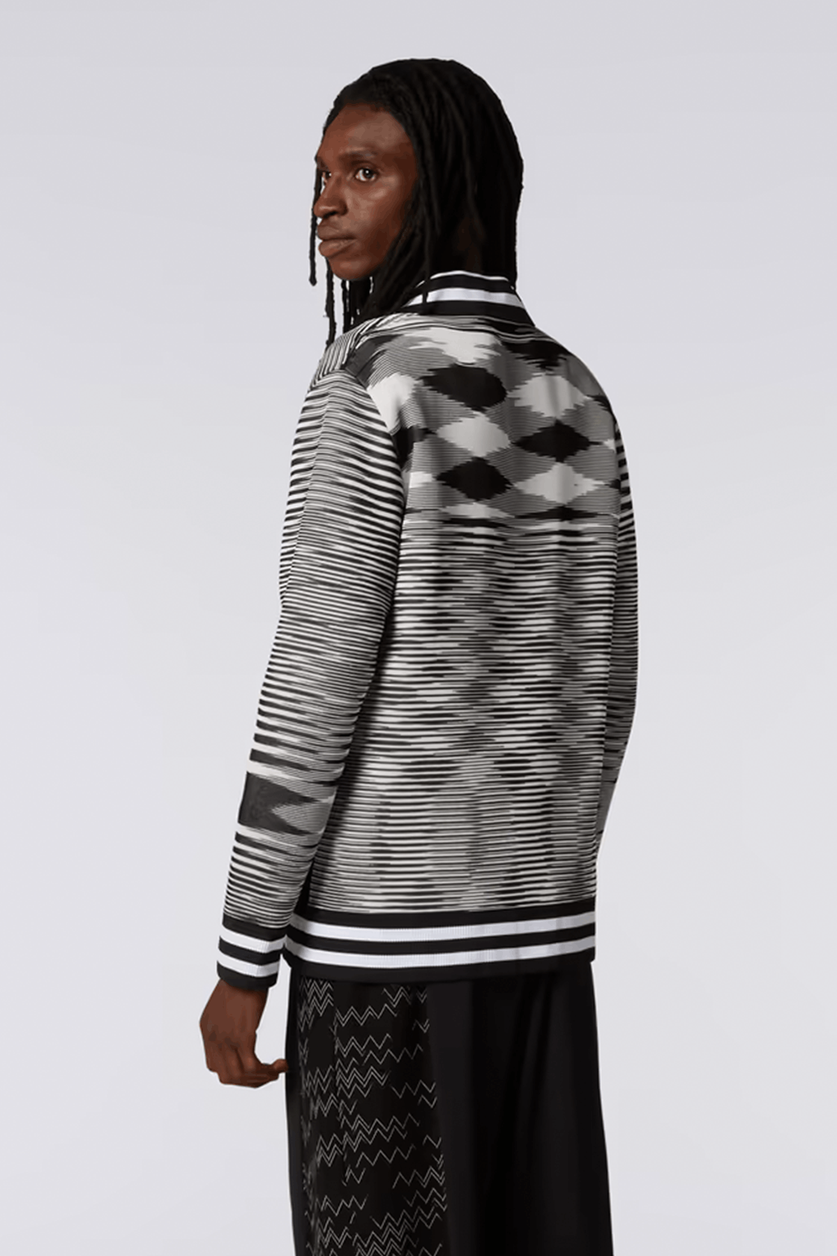 Missoni o1y0225 Bomber Jacket in Multicolor Size US L / EU 52-54 / 3 - 4 Thumbnail