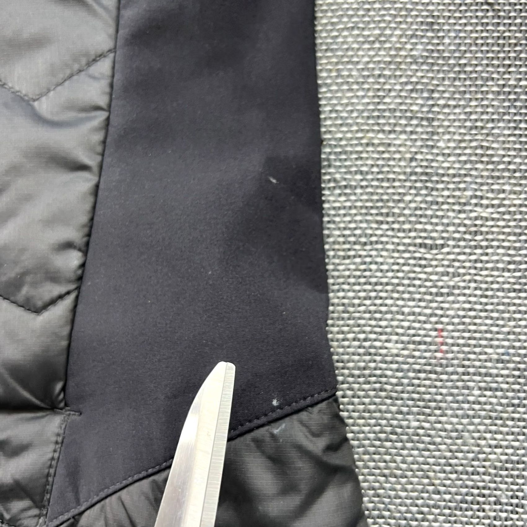 Vintage Millet Pertex Microlight Womens Black Jacket Medium Vest Removable Sleeves Hooded Puffer Jacket Outdoor Casual Zip Size M / US 6-8 / IT 42-44 - 3 Thumbnail