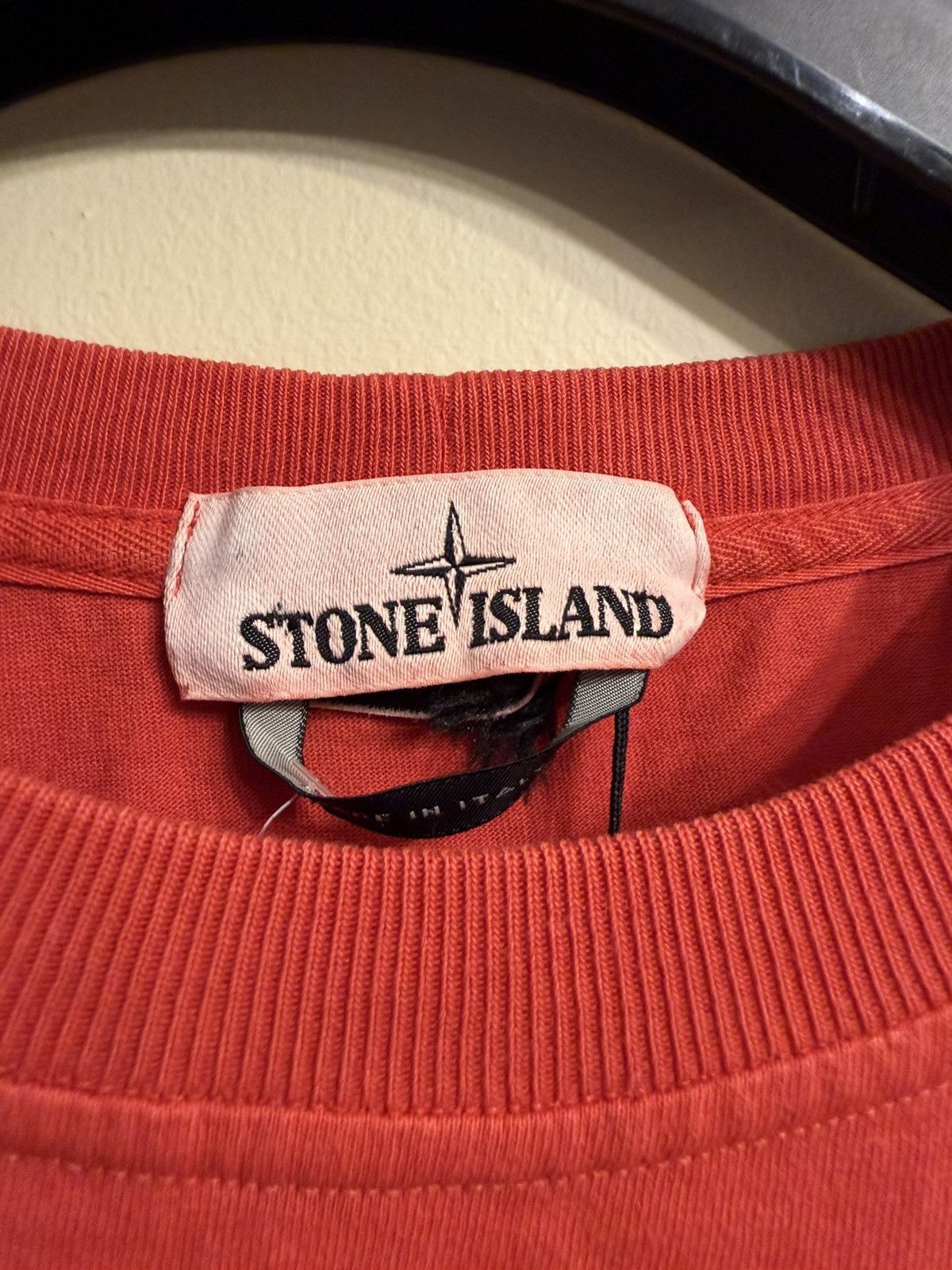 Stone Island Stone Island 3M Spell Out Big Logo Tee Shirt Red 2022 Tshirt Size US L / EU 52-54 / 3 - 4 Thumbnail