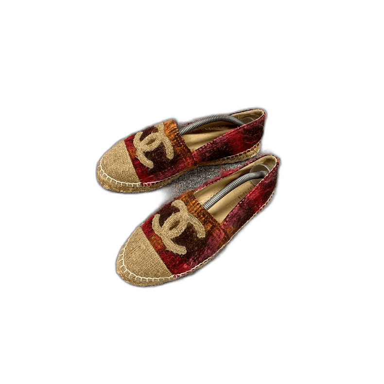 Chanel Chanel Limited Edition Wool Fisherman Shoes -2505 Size US 7 / EU 40 - 1 Thumbnail