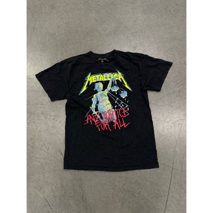 Other Metallica and justice for all hammer of justice band shirt | Grailed