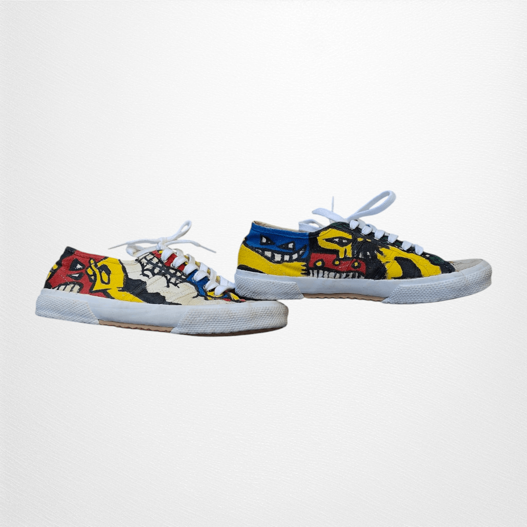 Comme des Garcons Comme des Garcons x Maccheronian hand painted Size US 4 / IT 34 - 4 Thumbnail