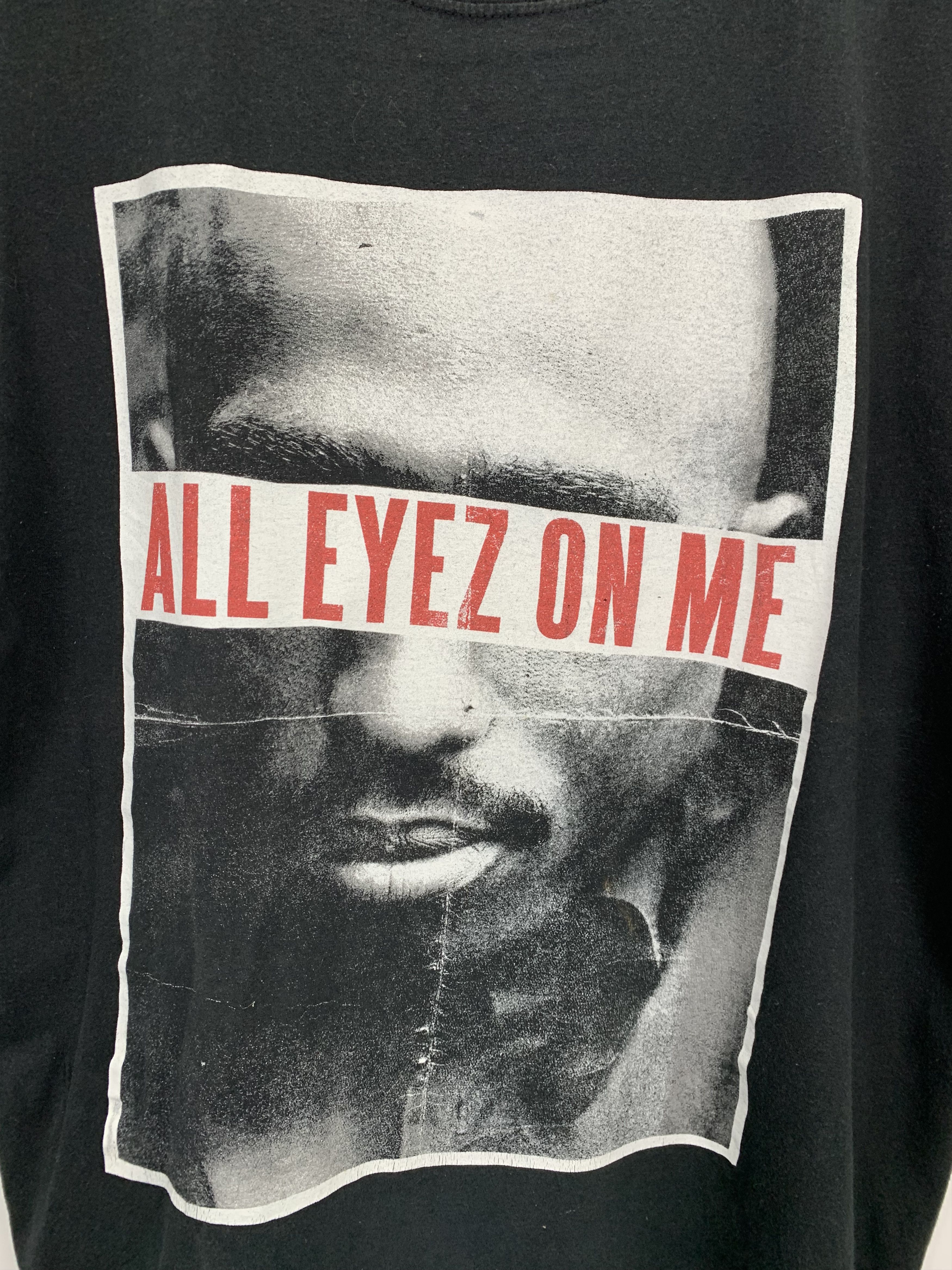 Rap Tees × Vintage Vintage 2Pac All Eyez On Me Rap Tees TA0184 Size US L / EU 52-54 / 3 - 6 Thumbnail