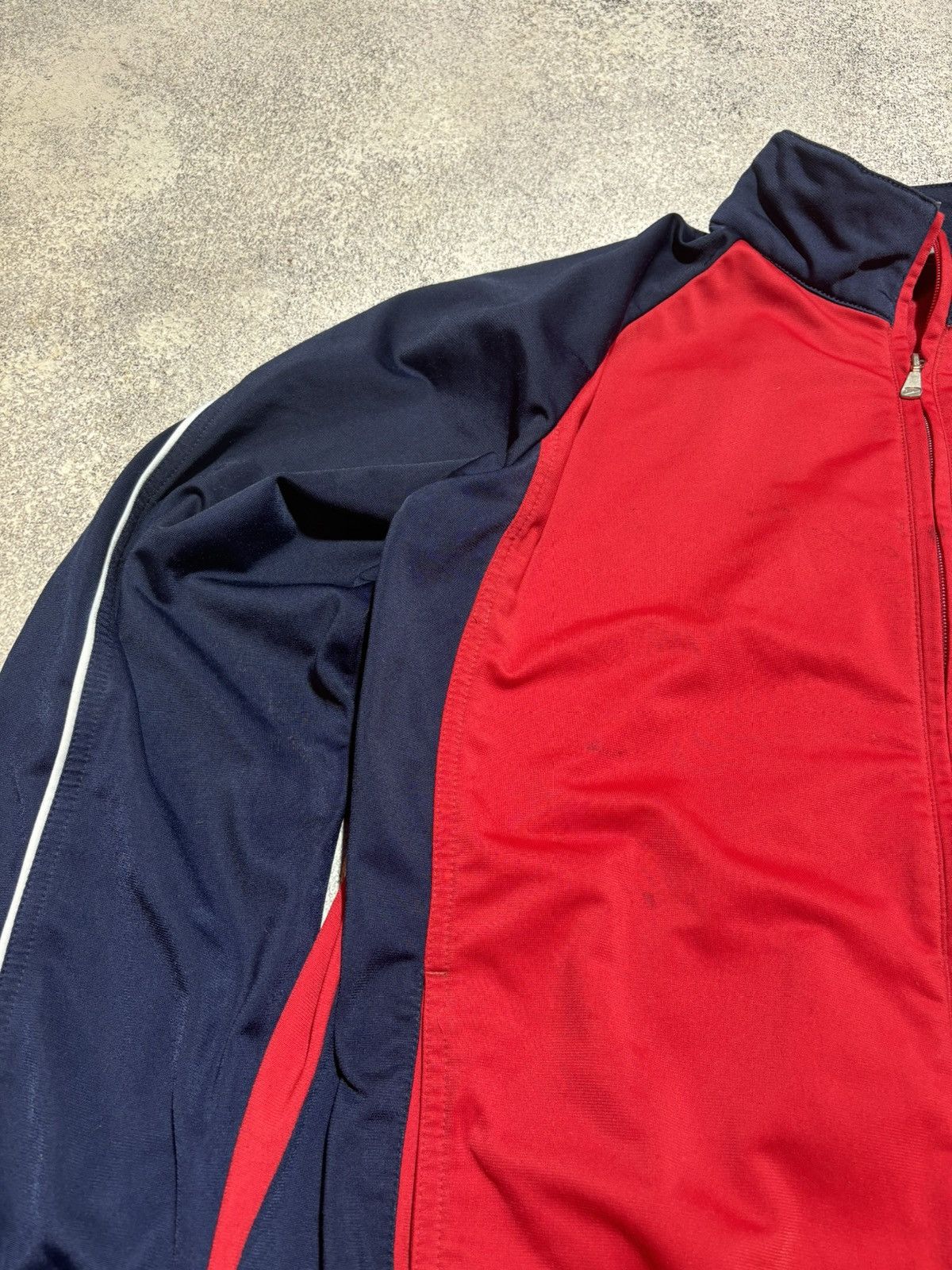 Nike × Vintage VINTAGE NIKE DRILL Small logo swoosh zip hoodie Y2K 00s Size US M / EU 48-50 / 2 - 4 Thumbnail