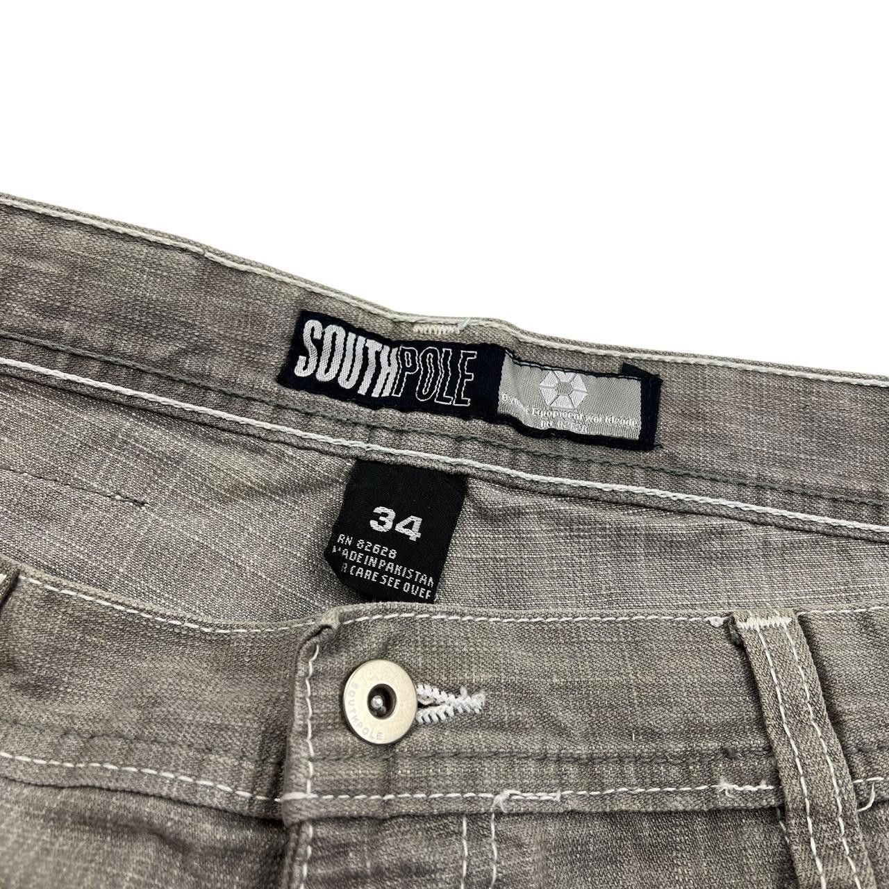 Southpole Vintage Southpole Baggy Denim Shorts / Jorts - Waist: 34" Size US 34 / EU 50 - 6 Thumbnail