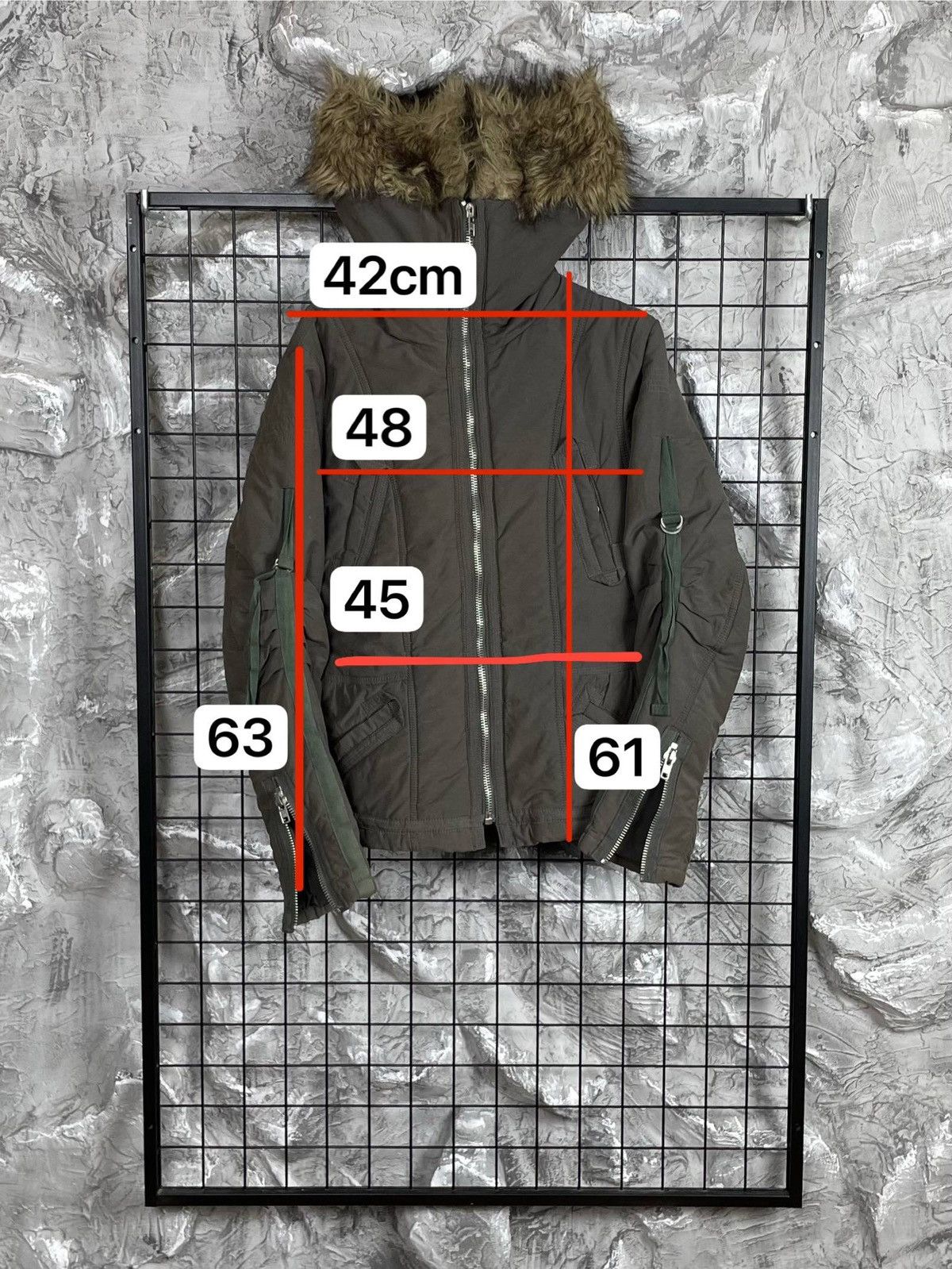 Junya Watanabe VNTG Y2K Fur Bandage Jacket DG LGB GOA Archive Japanese Vibe Size US S / EU 44-46 / 1 - 15 Thumbnail