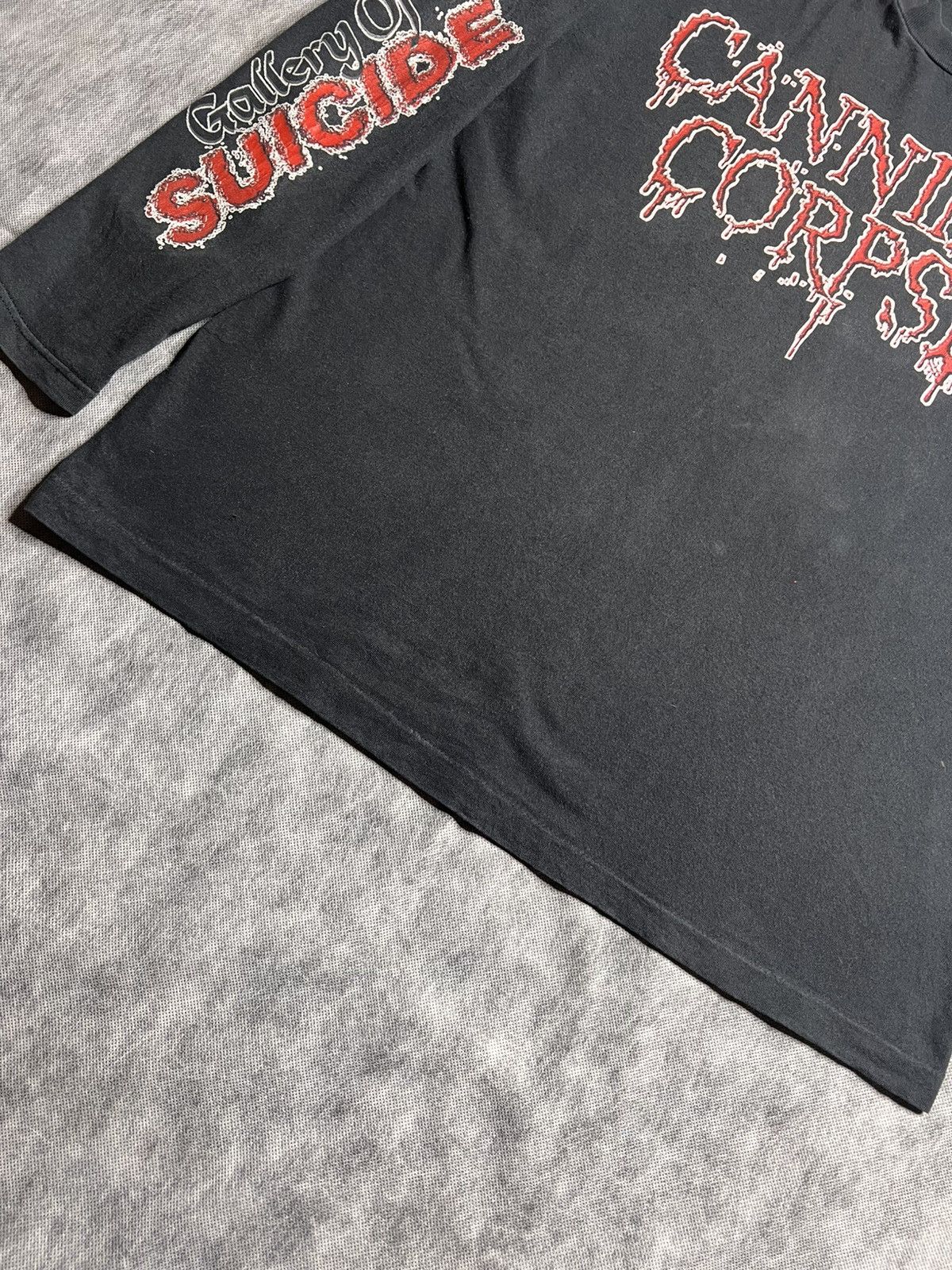 Vintage Cannibal Corpse 90s Gallery of Suicide Long Sleeve Size US XL / EU 56 / 4 - 8 Thumbnail