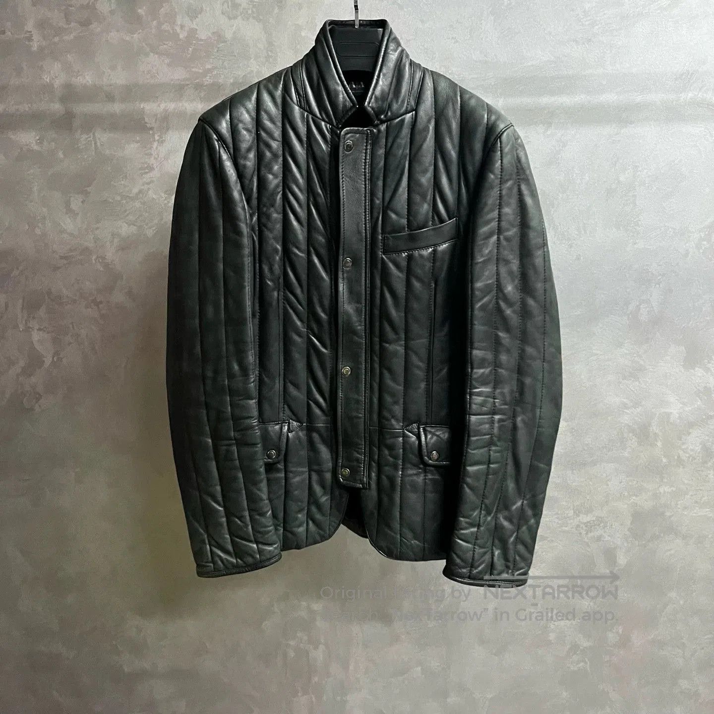 Armani Armani Latest Black Leather Jacket. Size US M / EU 48-50 / 2 - 1 Thumbnail