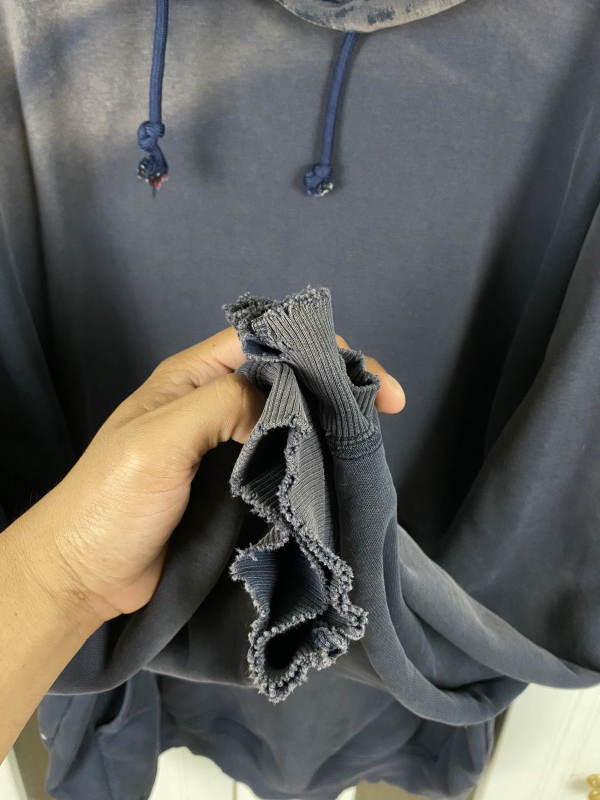 Carhartt × Vintage Vintage Hoodies Carhartt Sun Faded Blue Size US L / EU 52-54 / 3 - 9 Thumbnail