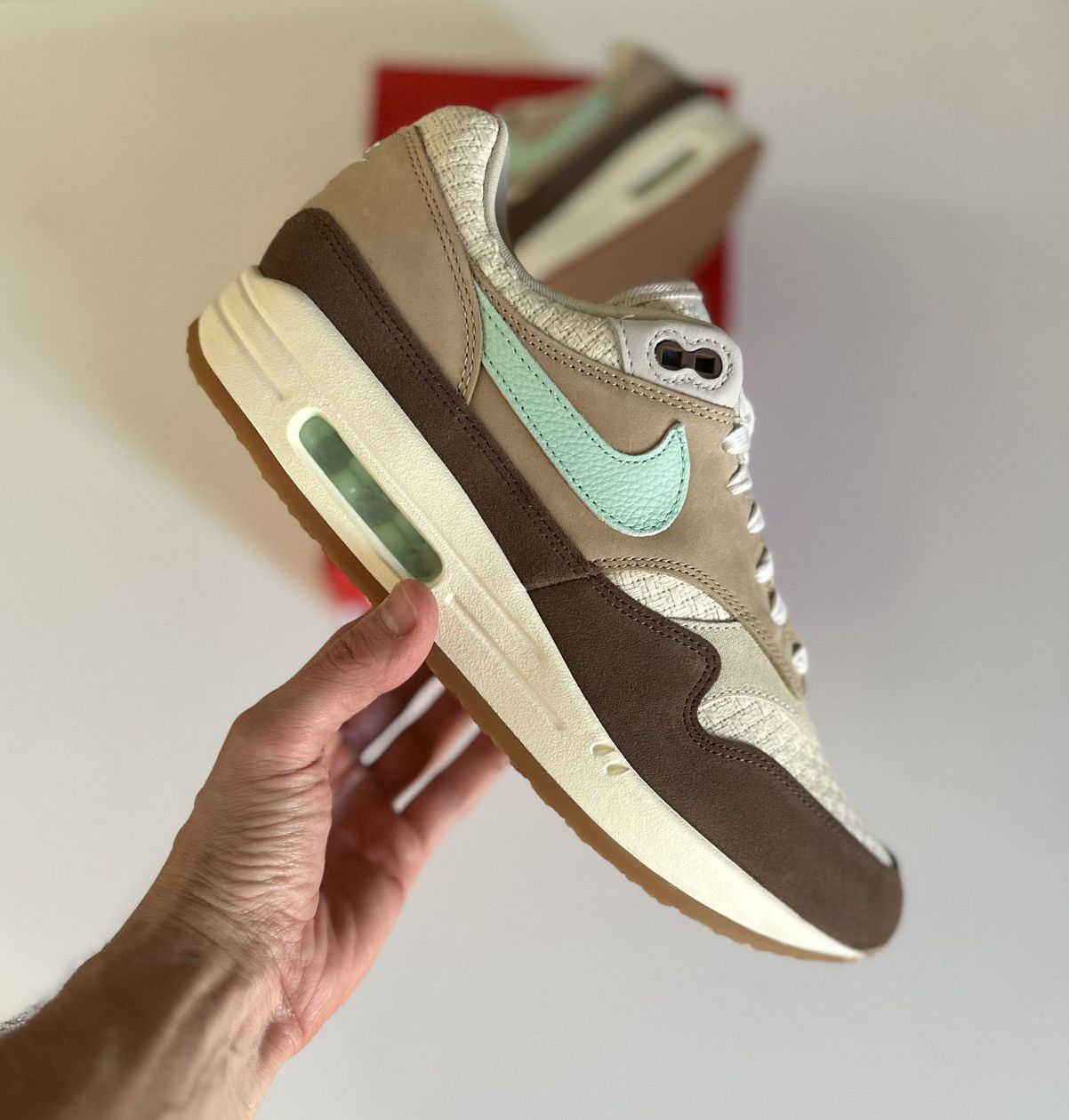 Nike Nike Air Max 1 ‘Crepe Brown’ 2022 Size US 11 / EU 44 - 1 Thumbnail