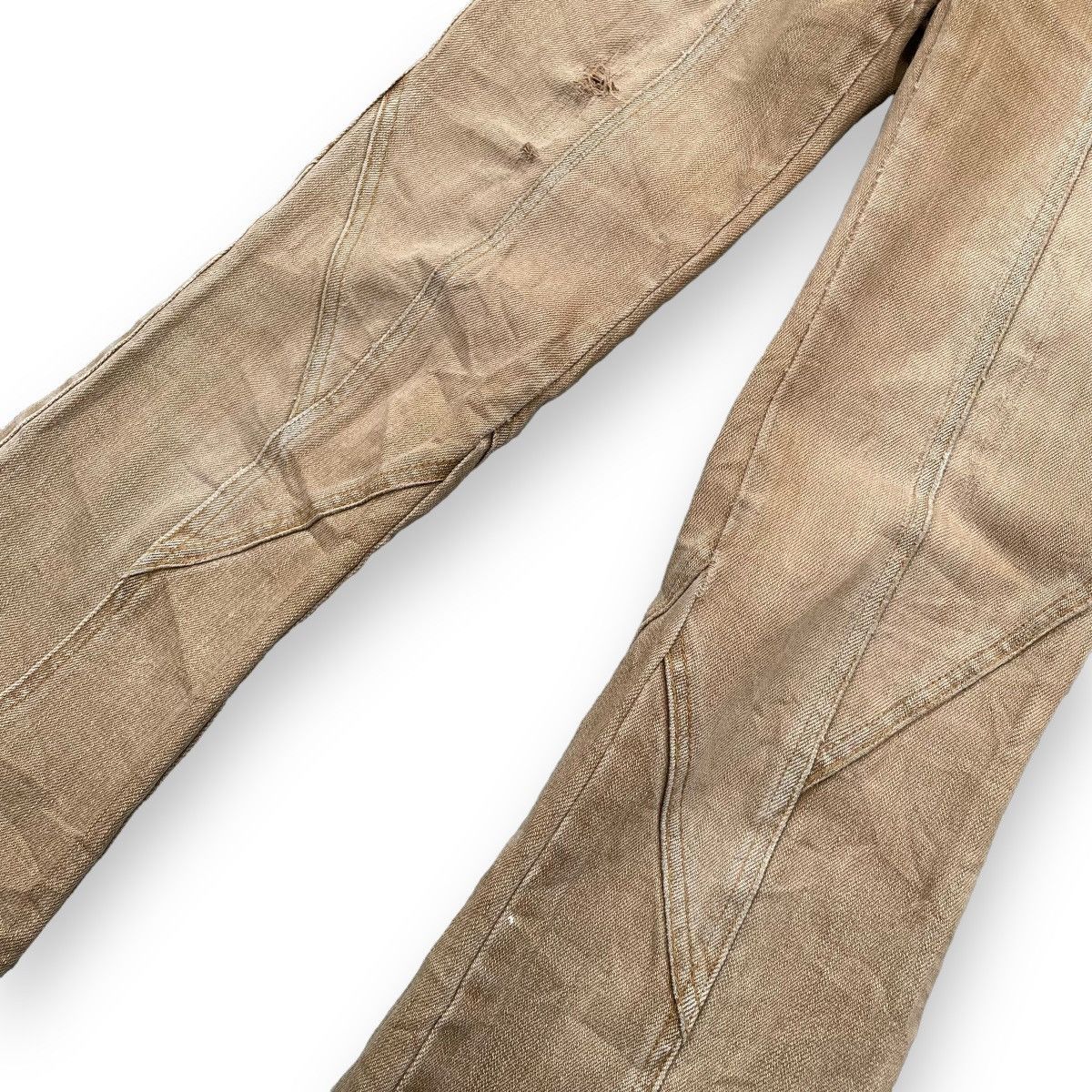 If Six Was Nine × Japanese Brand × Le Grande Bleu (L.G.B.) VINTAGE JAPANESE SUPER FLARE DENIM PANTS Size 26" / US 2 / IT 38 - 5 Thumbnail