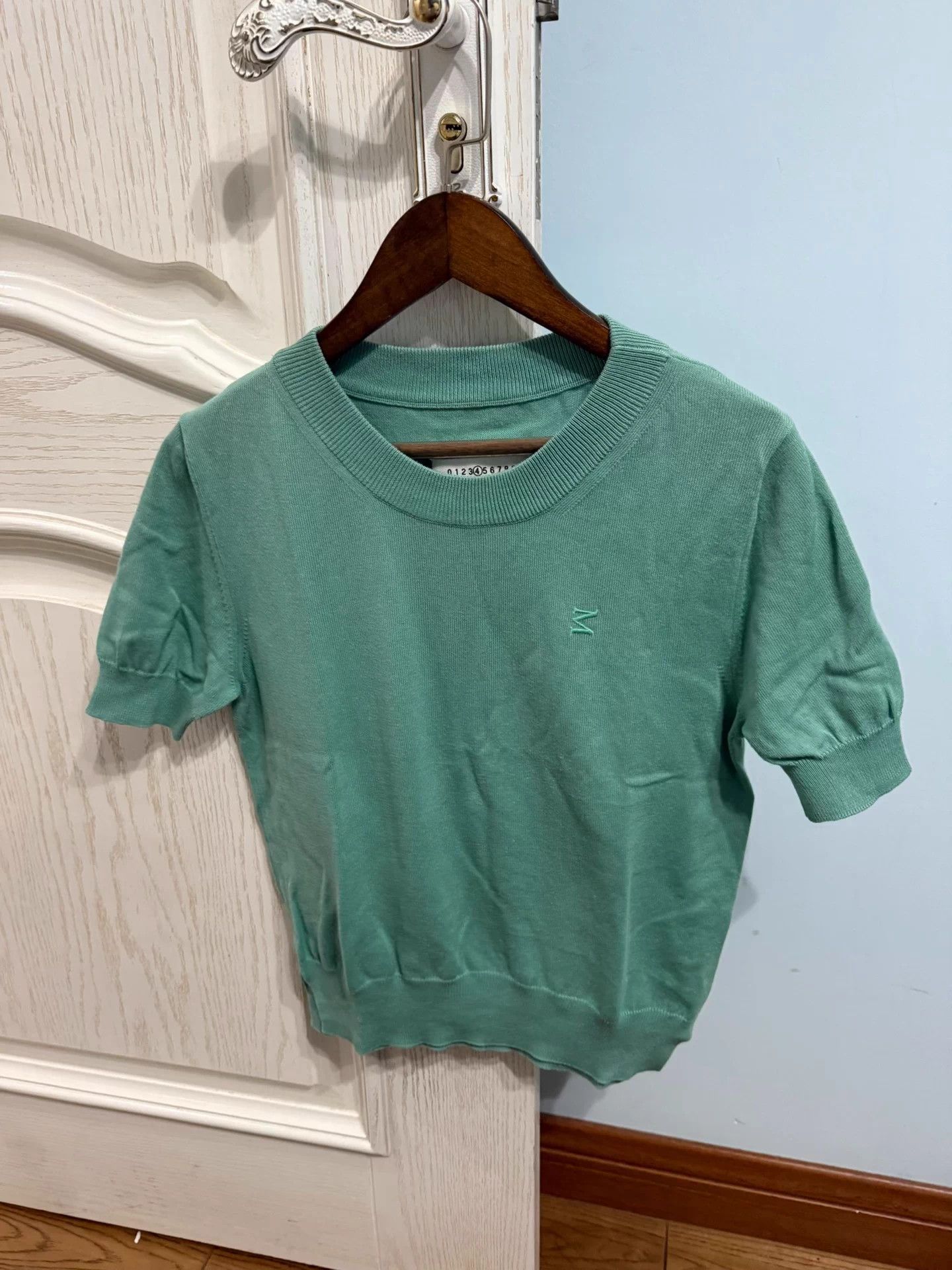 Maison Margiela Margiela short sleeve t-shirt fitted colorful 9/10 Size S / US 4 / IT 40 - 2 Thumbnail