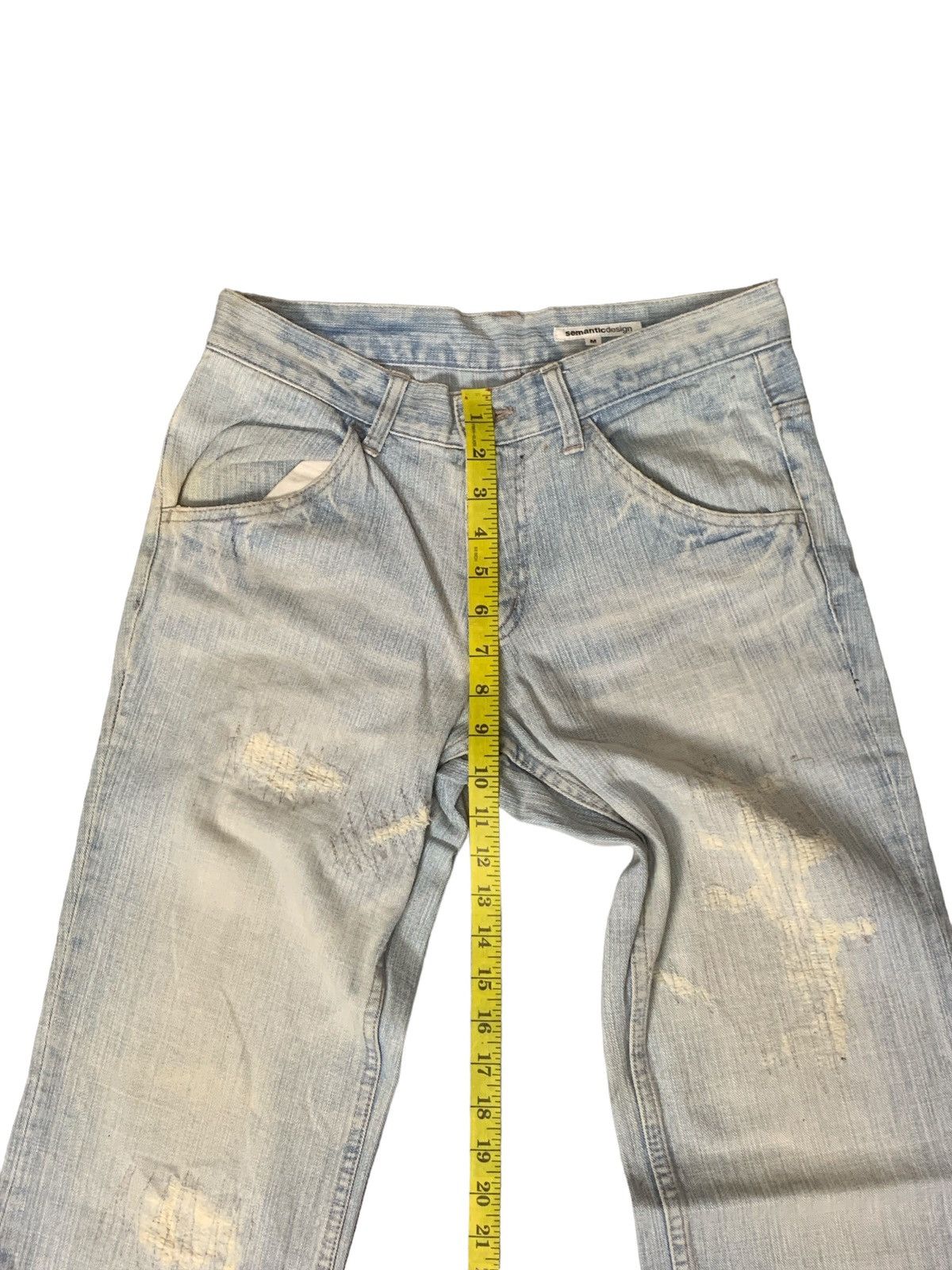Japanese Brand × semanticdesign Rare Design Semantic Design Jeans Size 30" / US 8 / IT 44 - 13 Thumbnail
